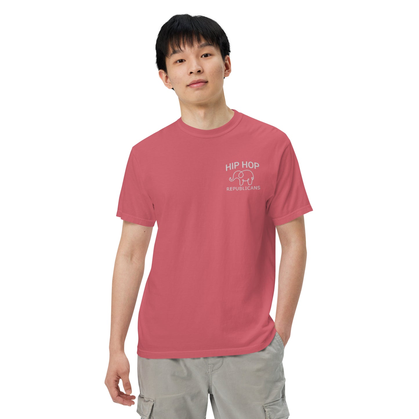 Embroidery Hip Hop Republicans T Shirt
