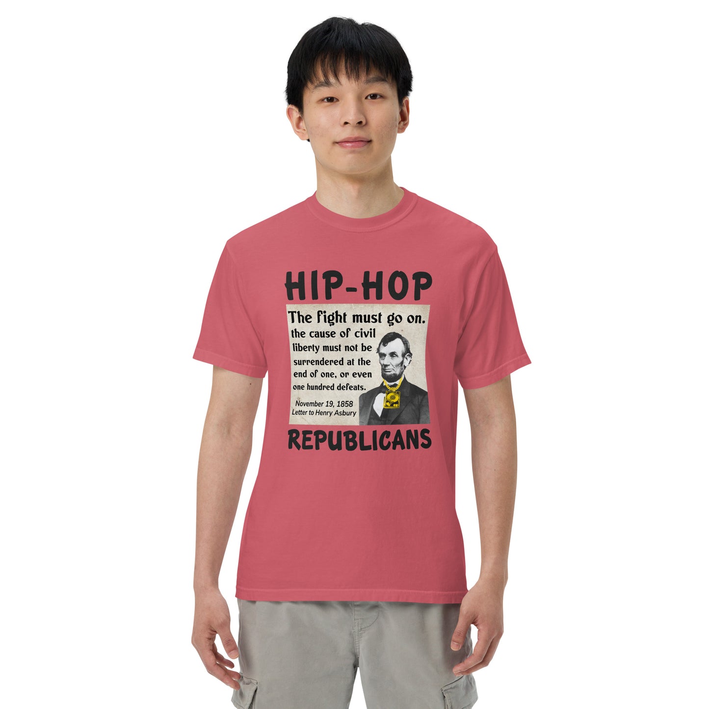 Abraham Lincoln Hip-Hop Republican T-Shirt Design