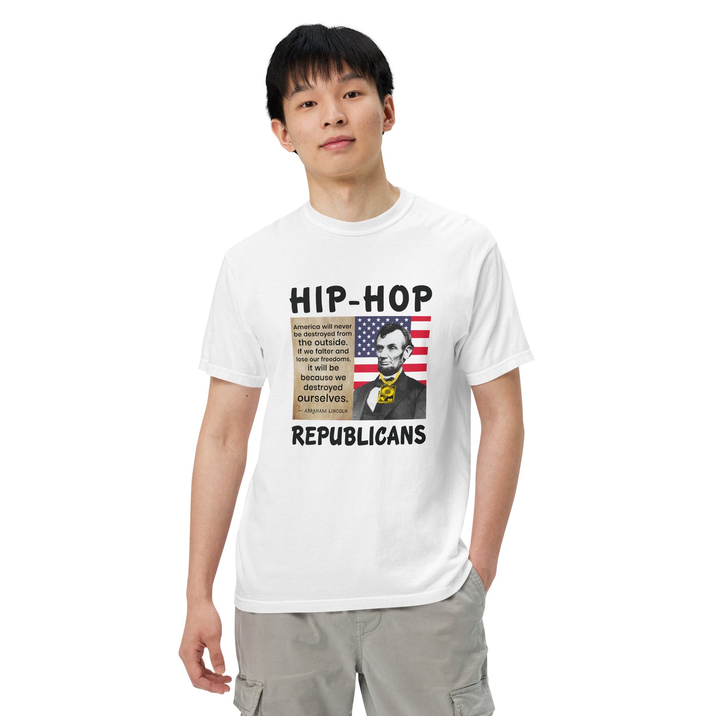 Abraham Lincoln Hip-Hop Republicans T Shirt