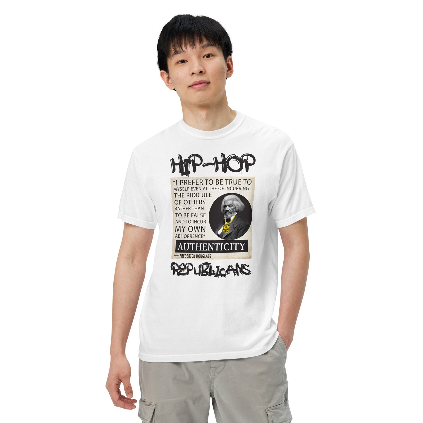 Frederick Douglass Hip-Hop Republican Tshirt