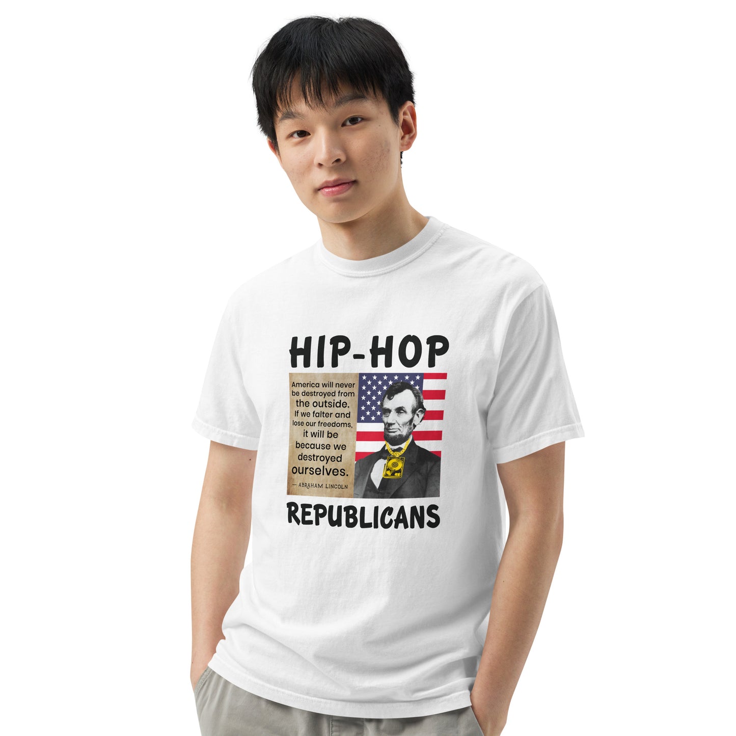 Abraham Lincoln Hip-Hop Republicans T Shirt