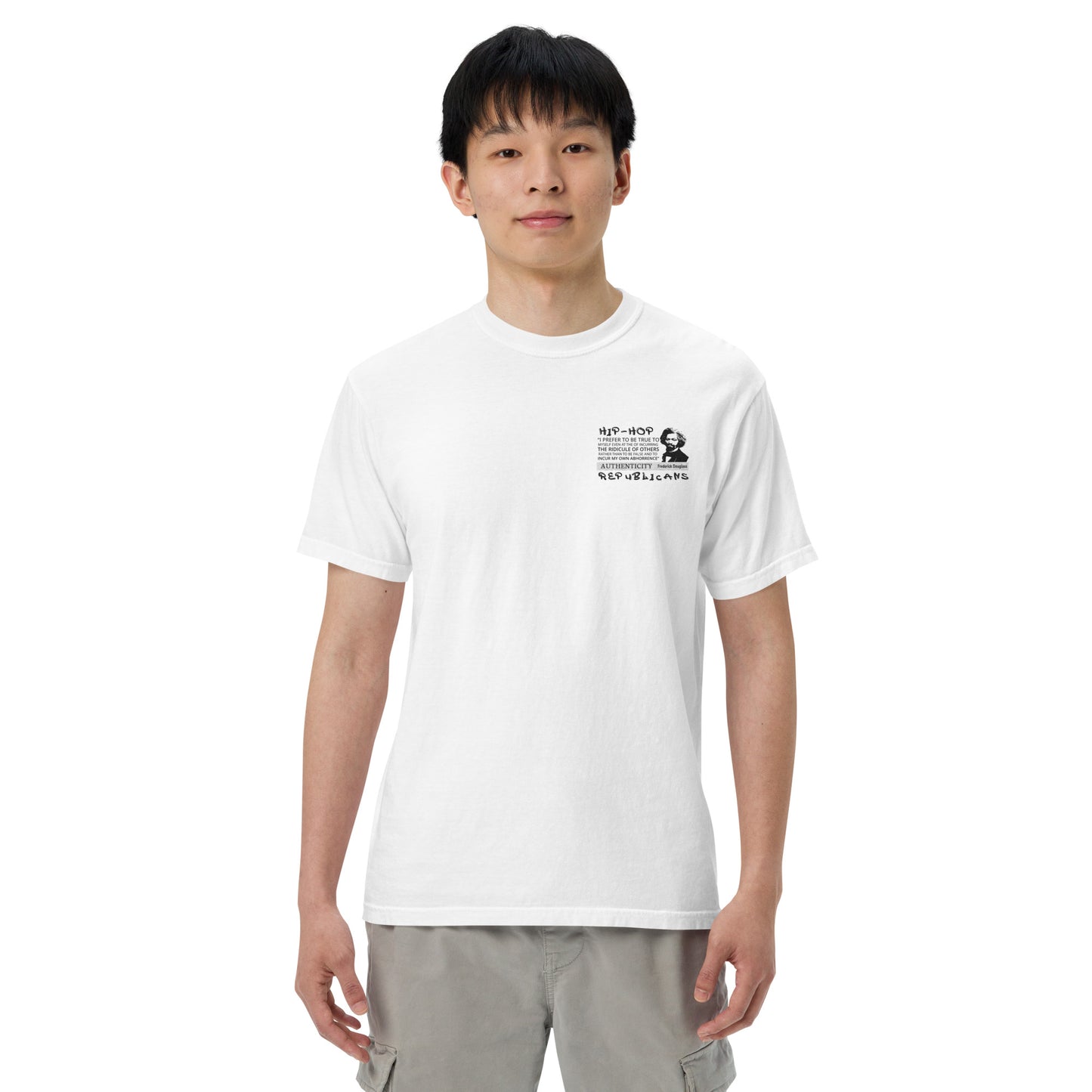 Embroidery Frederick Douglass T-Shirt Design