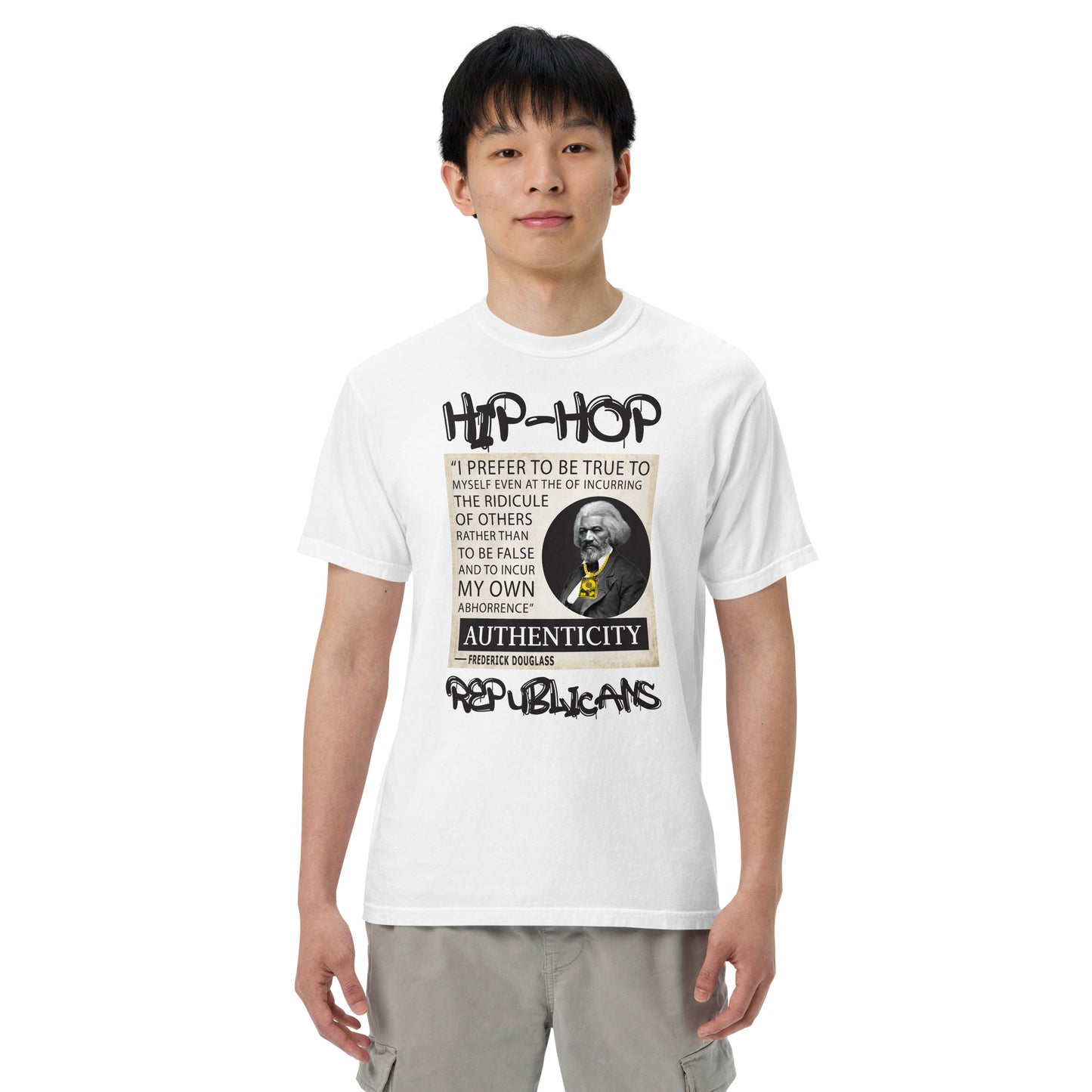 Frederick Douglass Hip-Hop Republican Tshirt