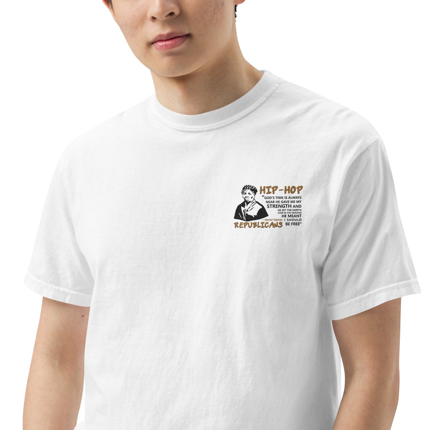 Embroidery Harriet Tubman T-Shirt Design