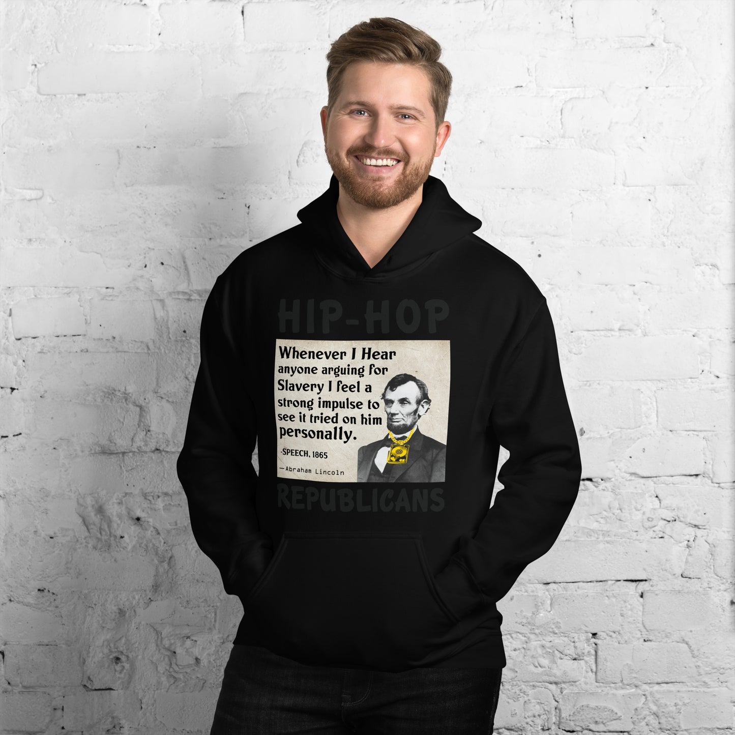 Abraham Lincoln Hip-Hop Republicans Hoodie