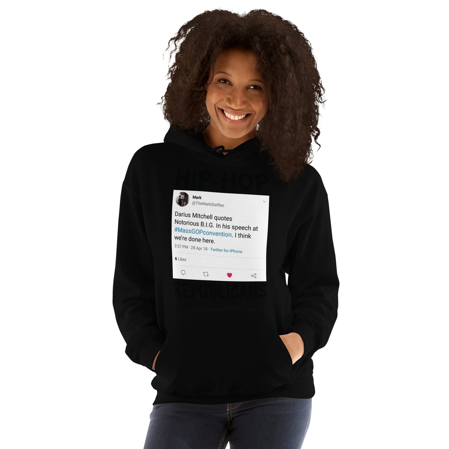 Mark Tweet Hip-Hop Republicans Hoodie
