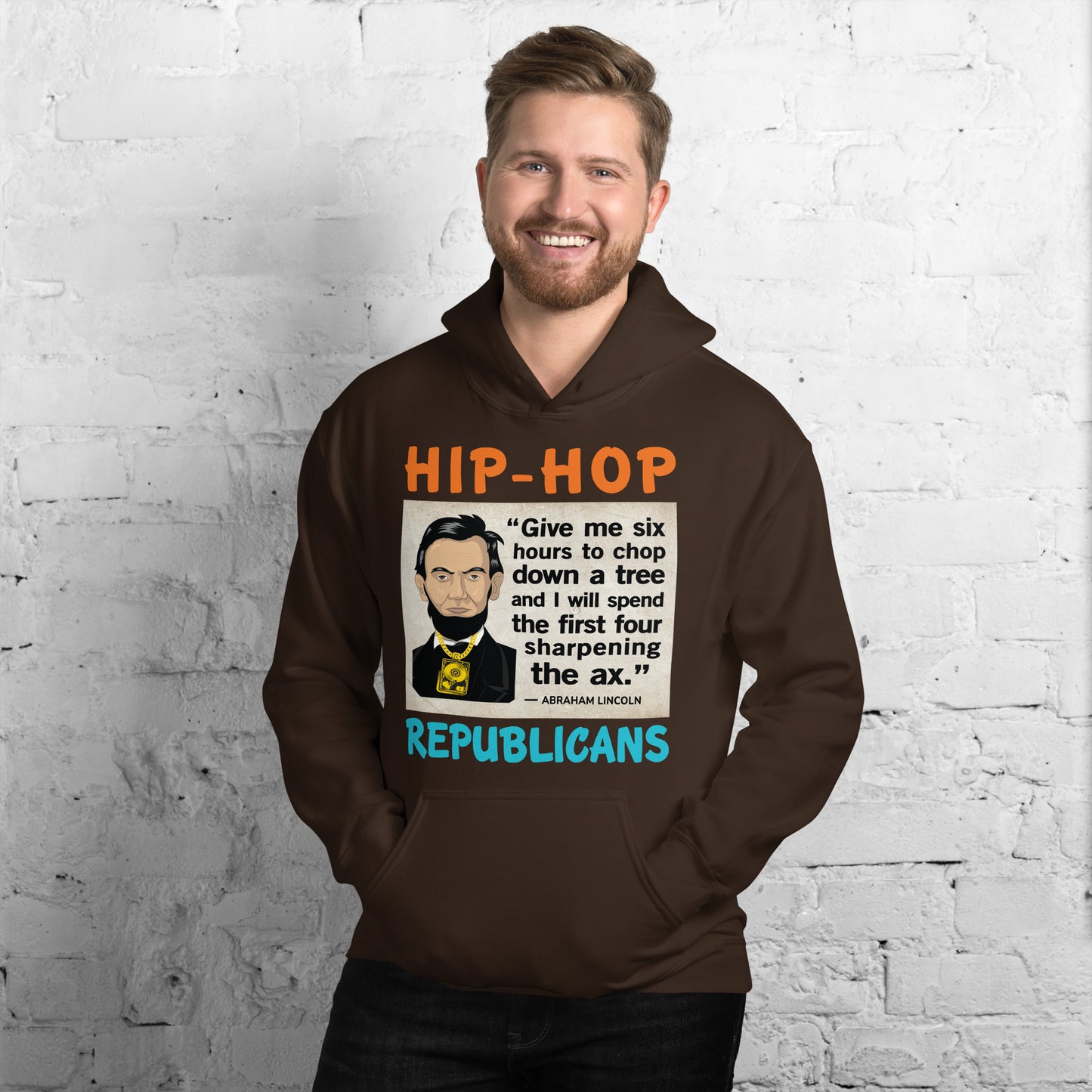 Abraham Lincoln Hip-Hop Republicans Hoodie
