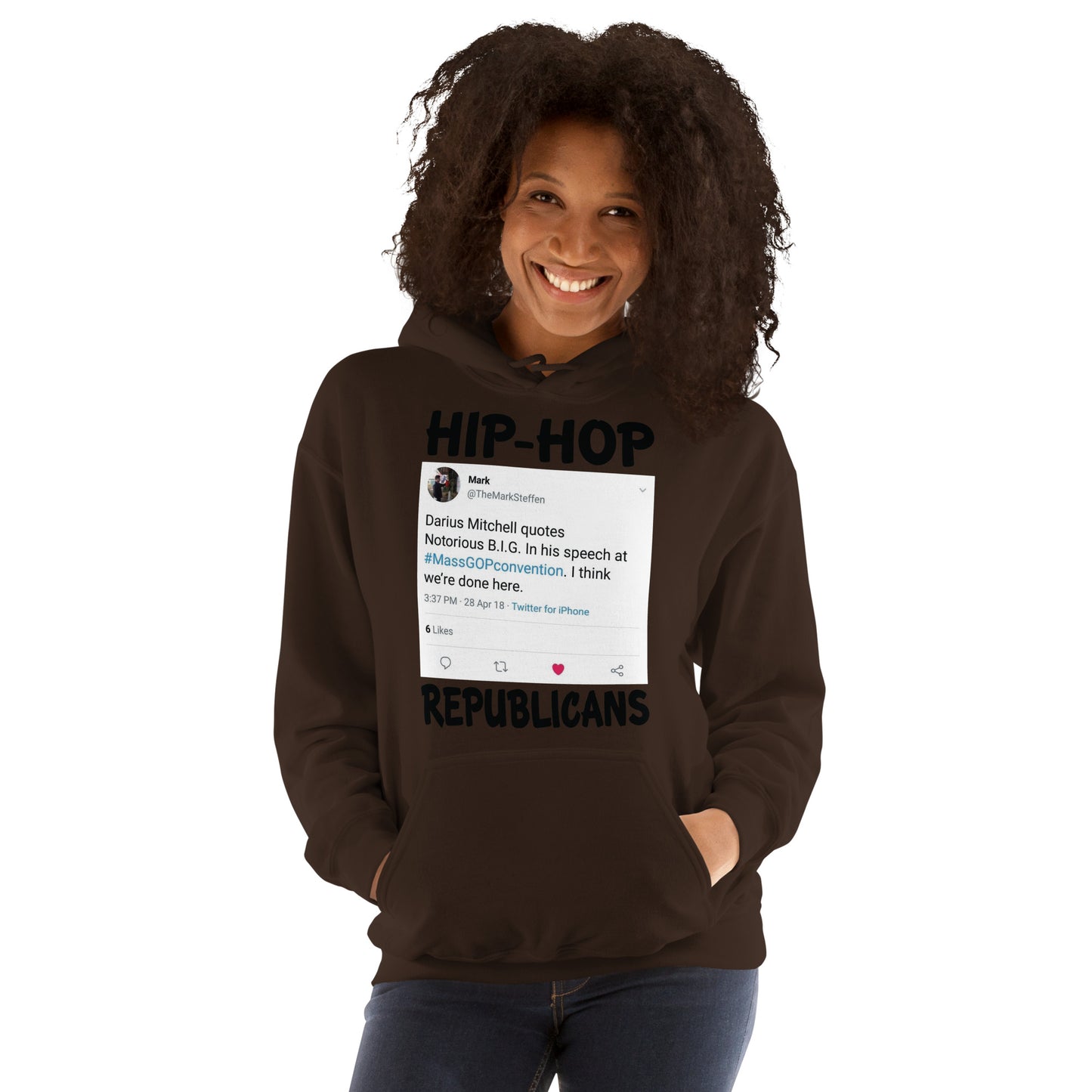 Mark Tweet Hip-Hop Republicans Hoodie