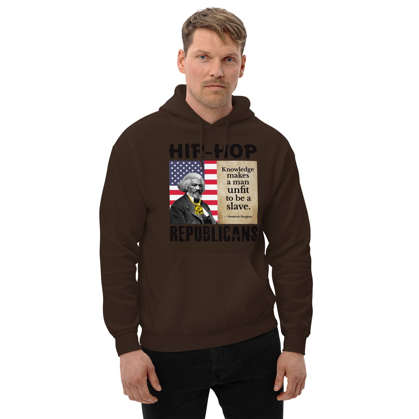 Frederick Douglass Hip-Hop Republicans Hoodie