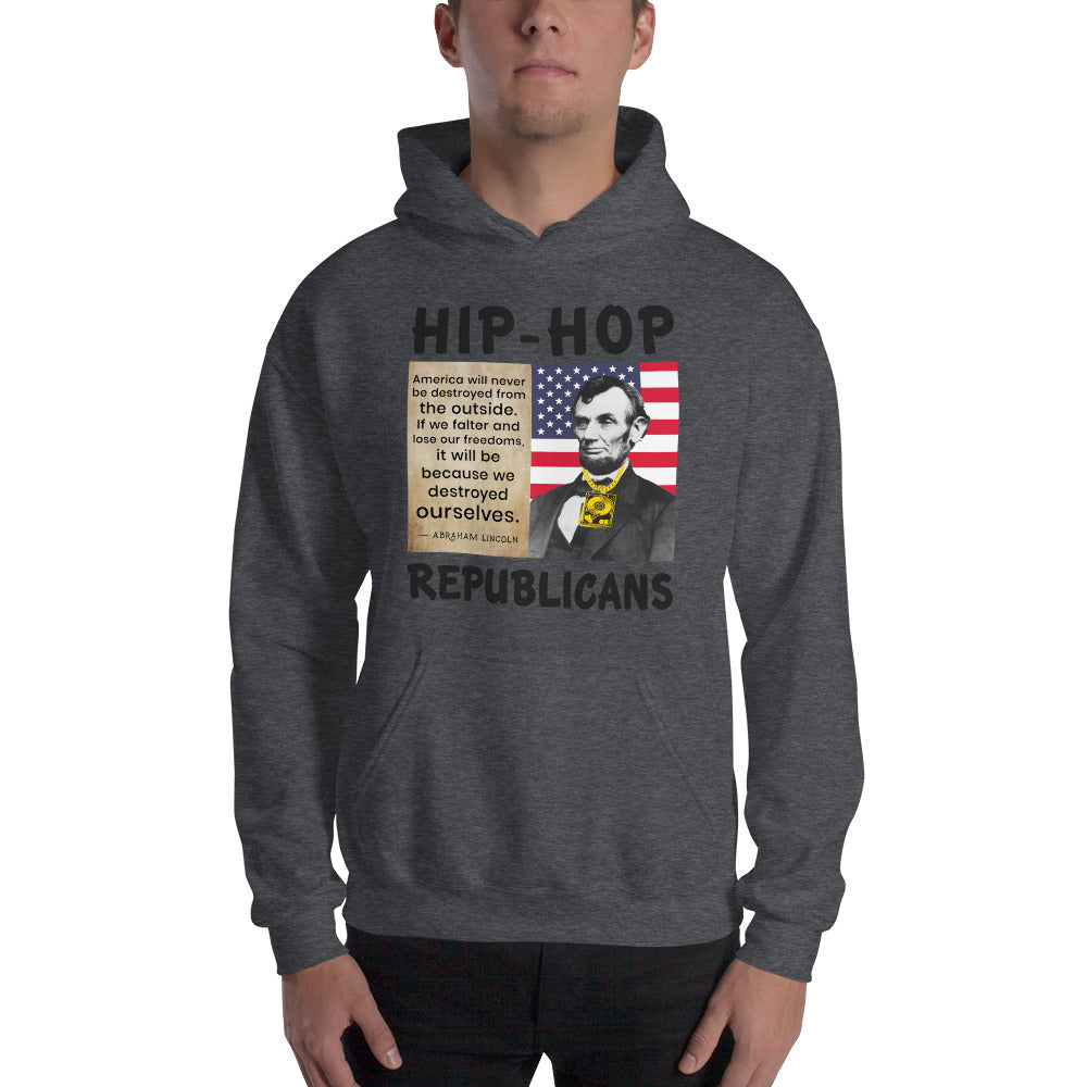 Abraham Lincoln Hip-Hop Republicans Hoodie