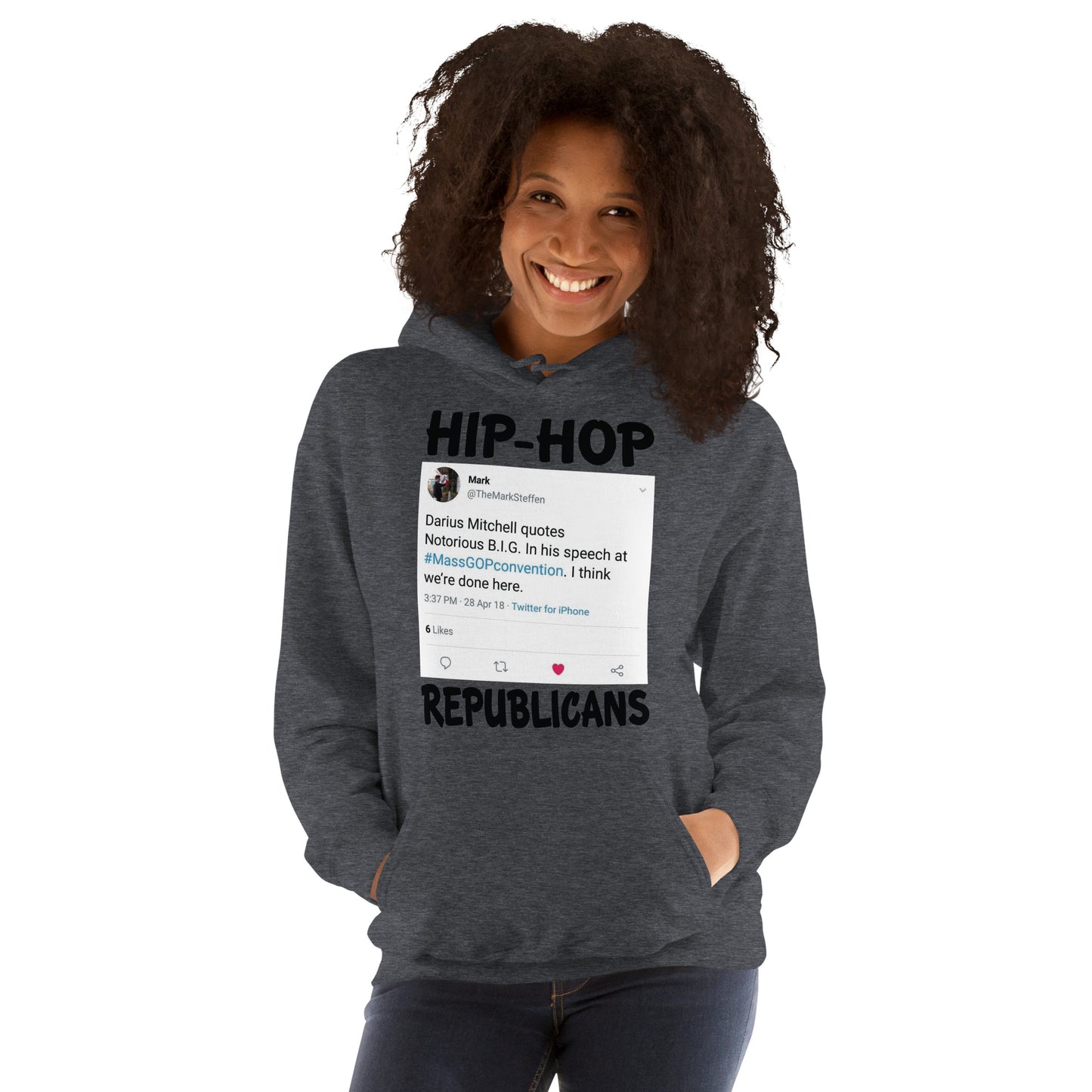 Mark Tweet Hip-Hop Republicans Hoodie