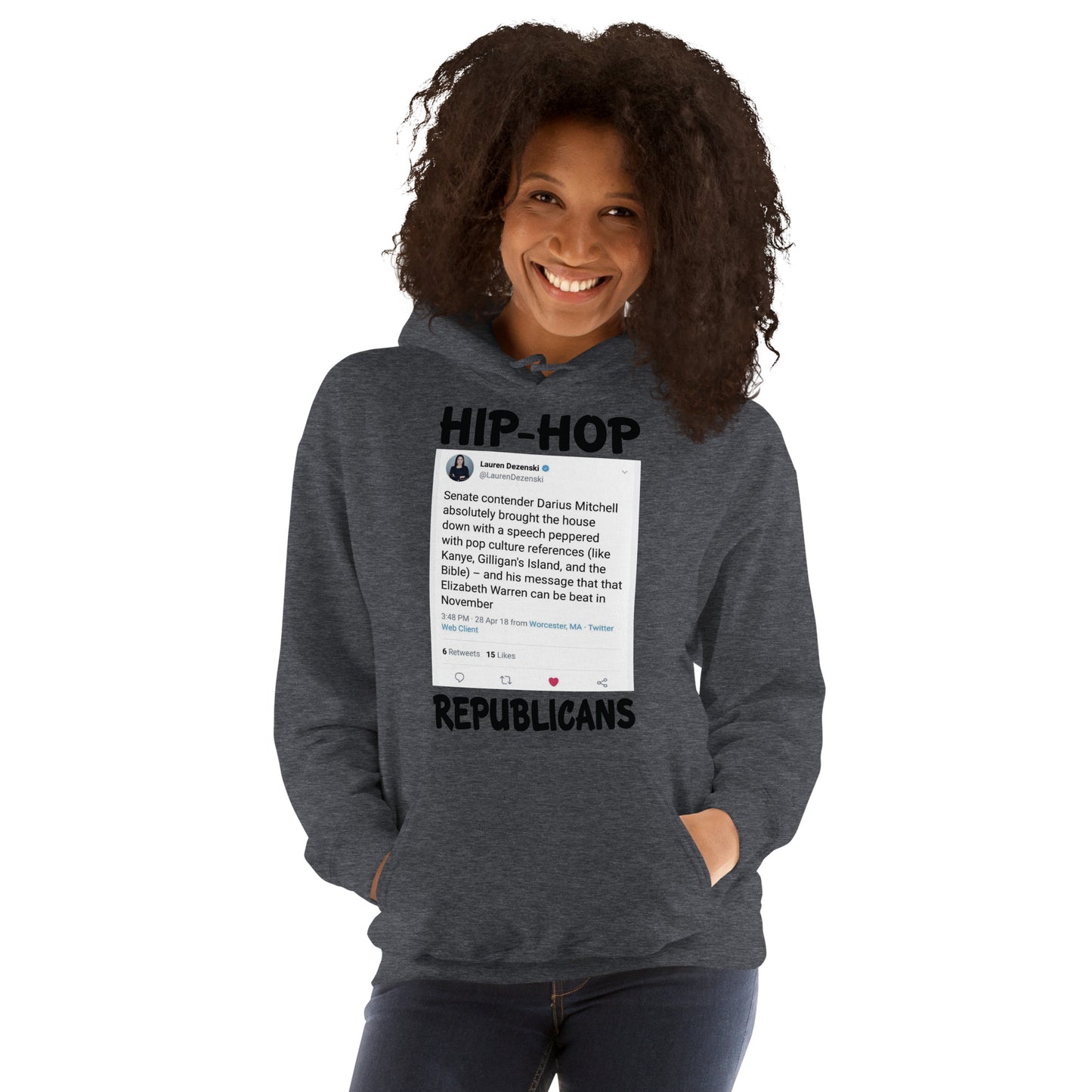 Lauren Dezenski Tweet Hip-Hop Republicans Hoodie
