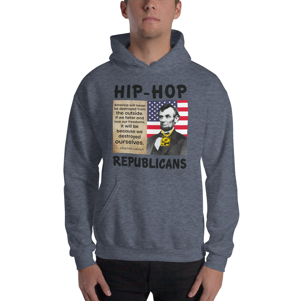 Abraham Lincoln Hip-Hop Republicans Hoodie