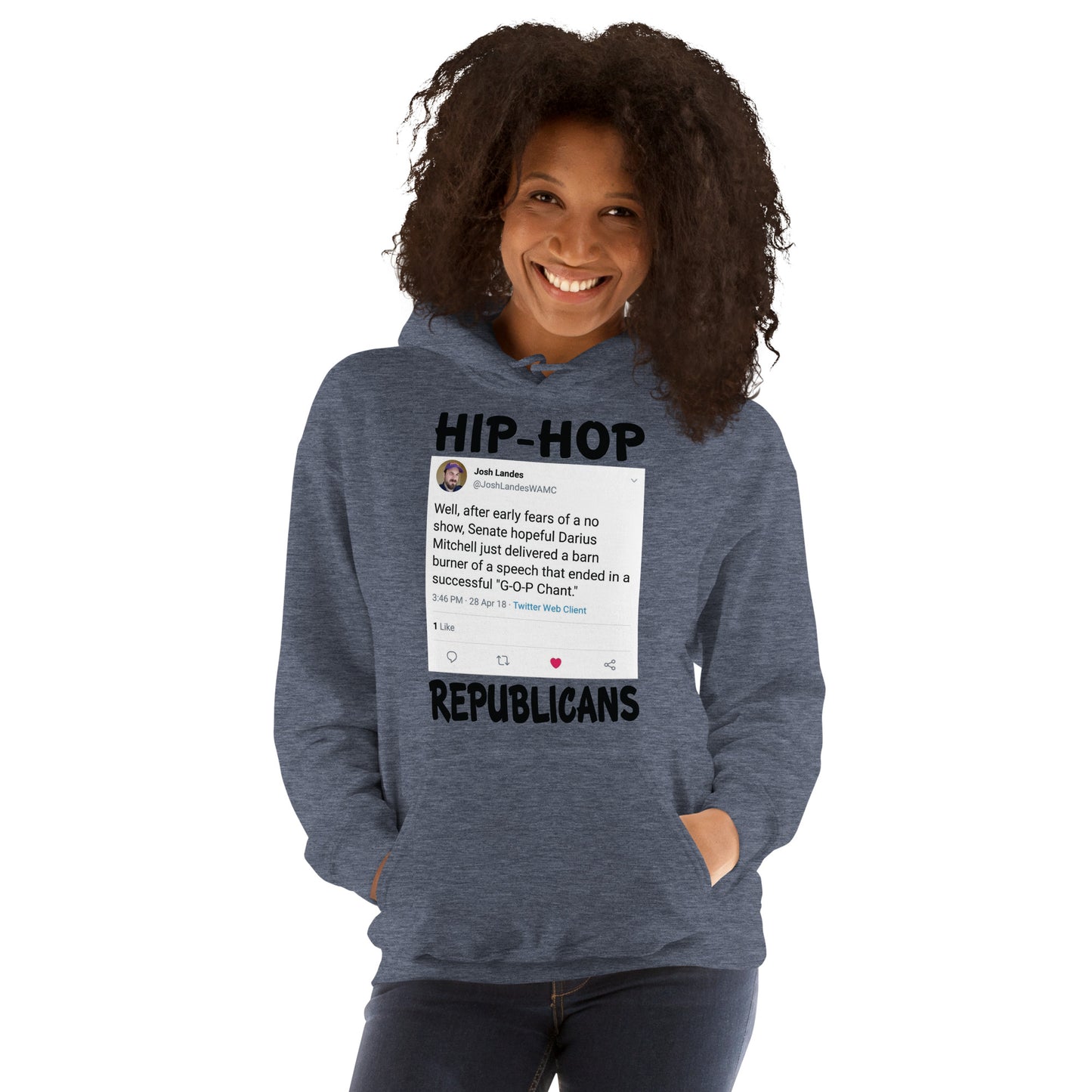 Josh Landes Tweet Hip-Hop Republicans Hoodie