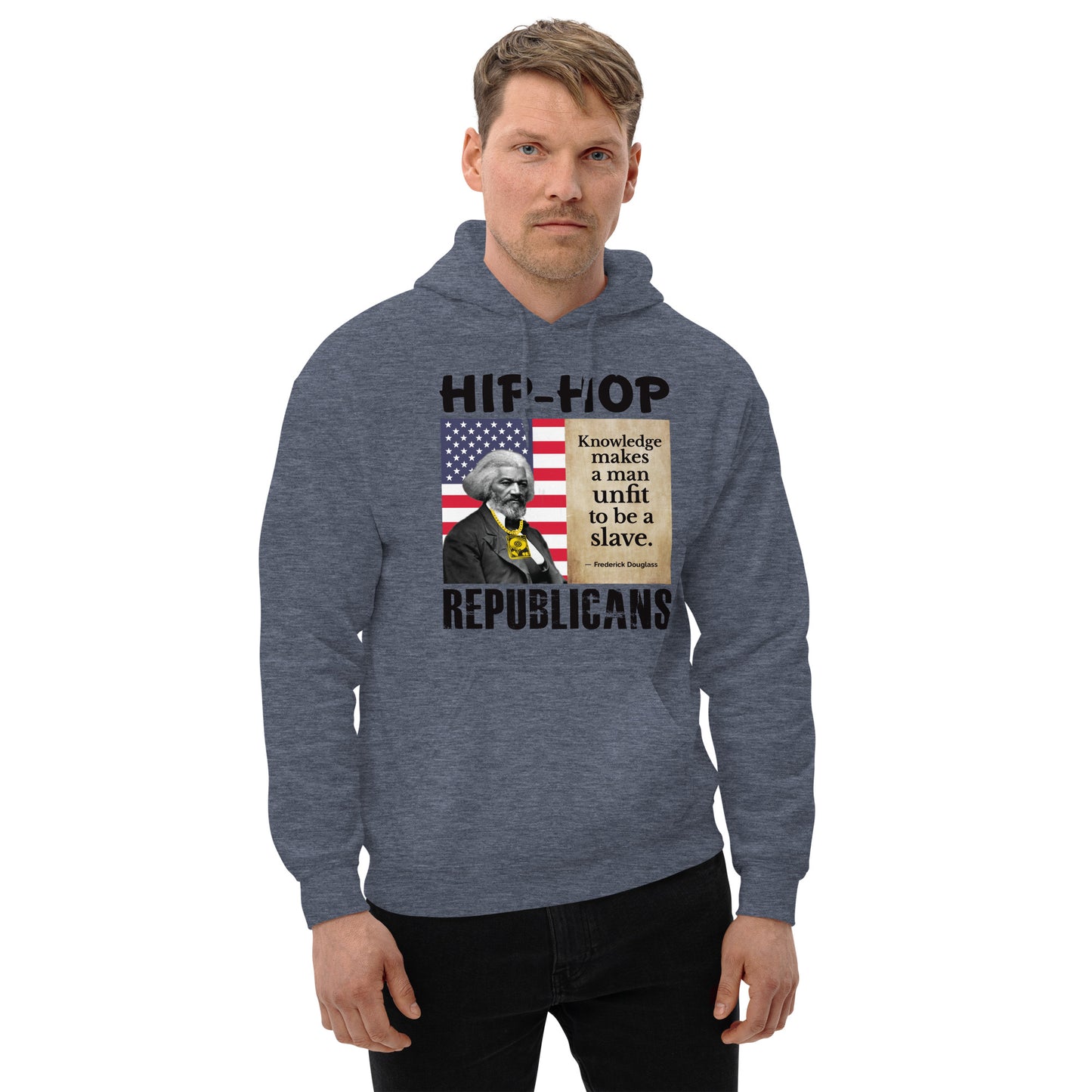 Frederick Douglass Hip-Hop Republicans Hoodie