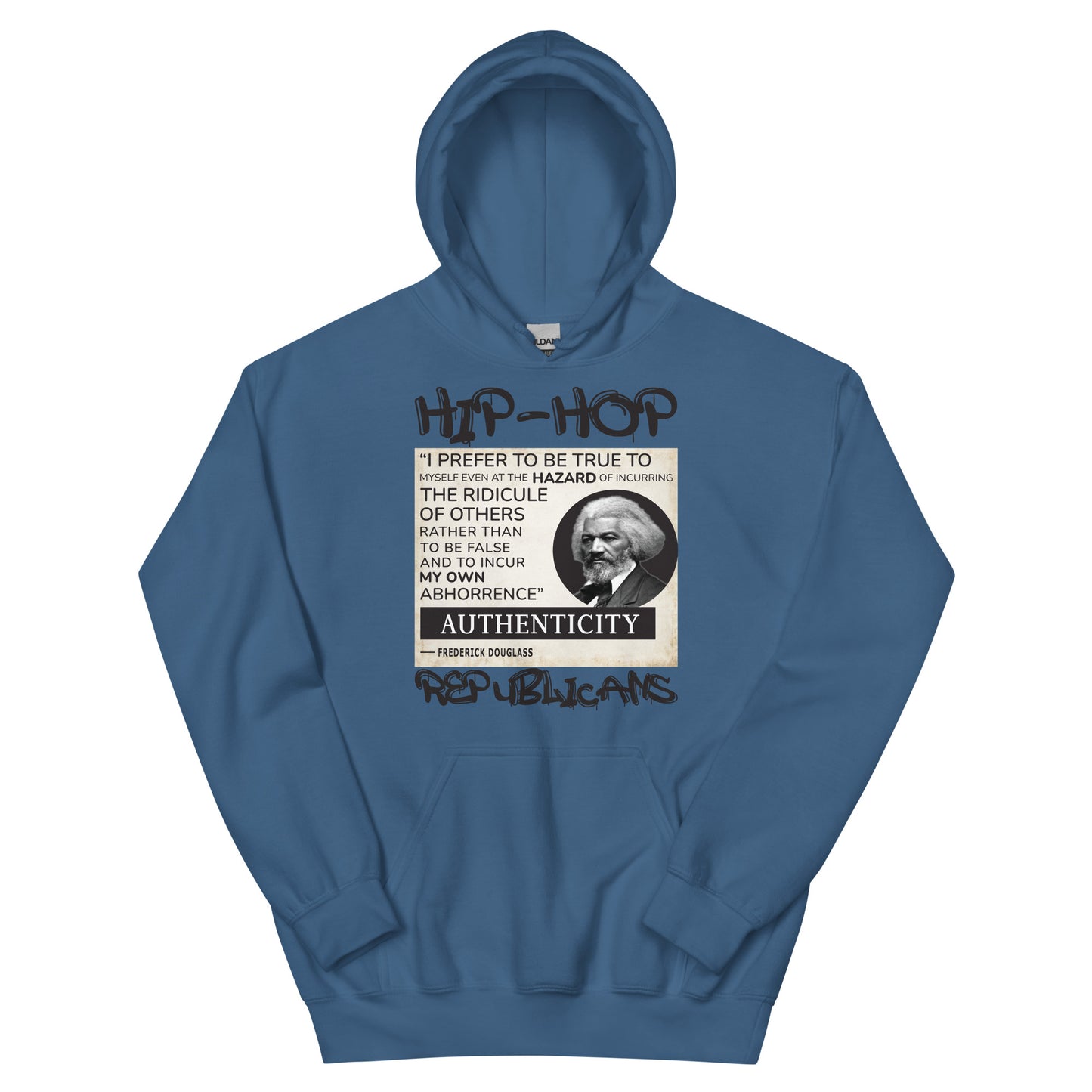 Frederick Douglass Hip Hop Republicans Hoodie Design