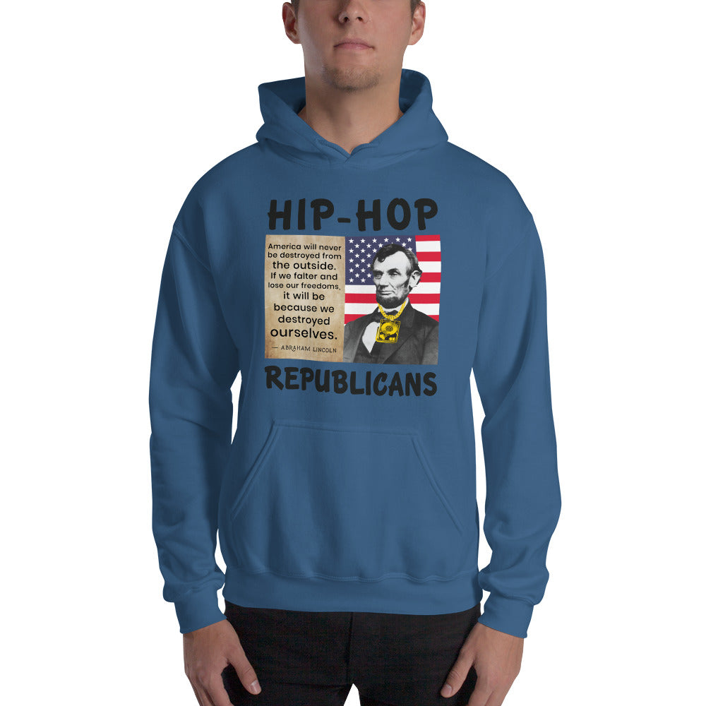 Abraham Lincoln Hip-Hop Republicans Hoodie