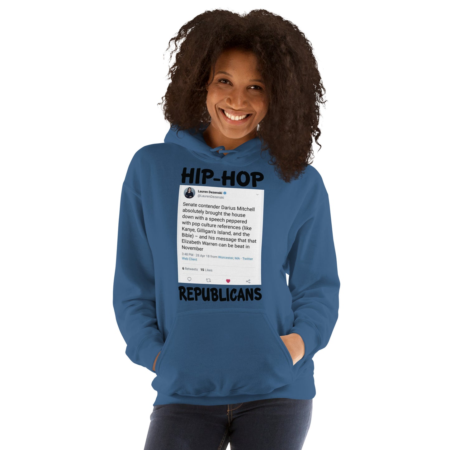 Lauren Dezenski Tweet Hip-Hop Republicans Hoodie