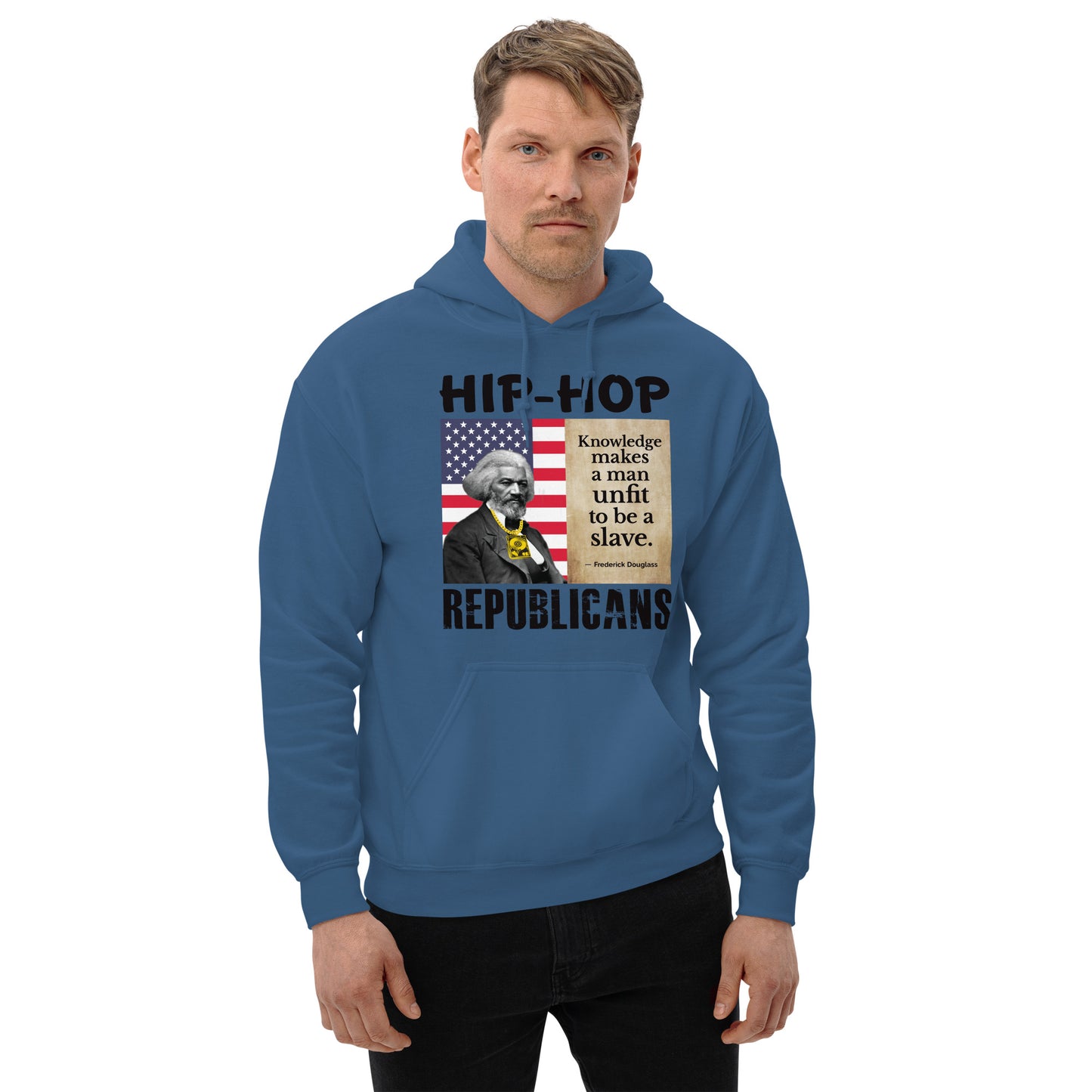 Frederick Douglass Hip-Hop Republicans Hoodie