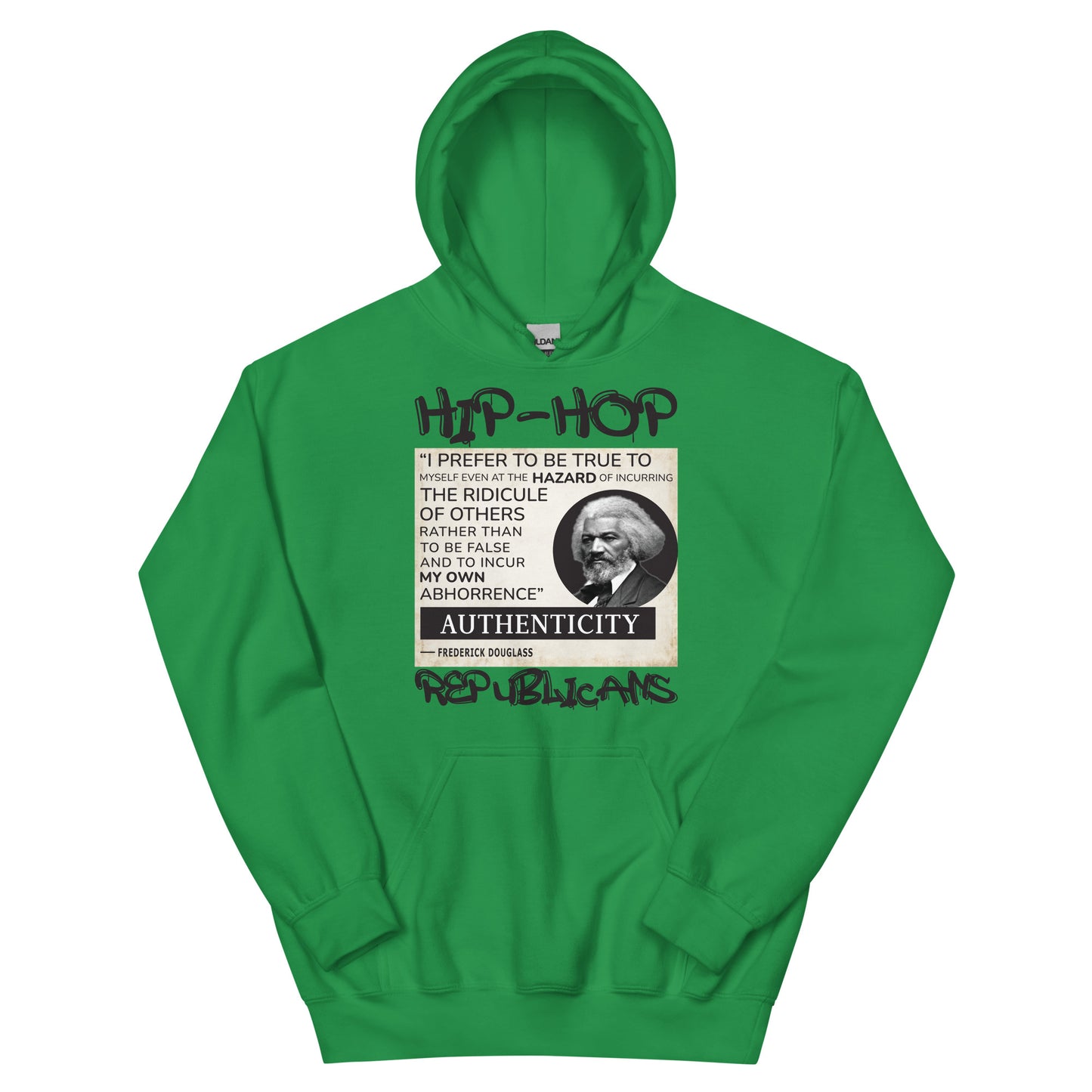 Frederick Douglass Hip Hop Republicans Hoodie Design
