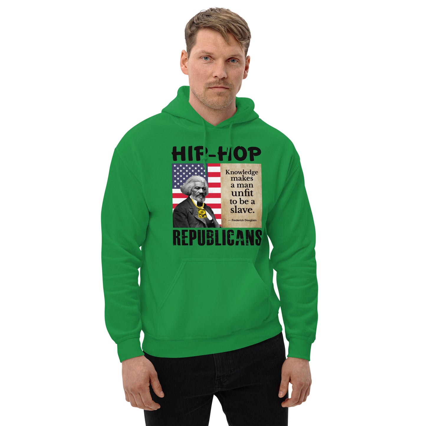 Frederick Douglass Hip-Hop Republicans Hoodie