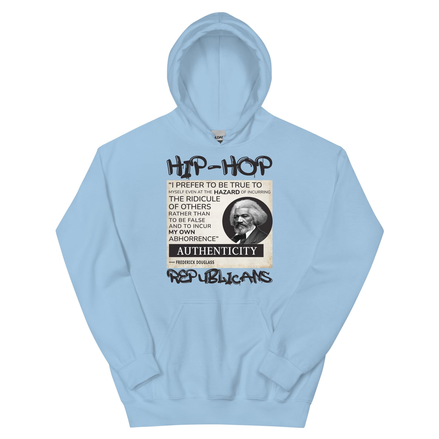 Frederick Douglass Hip Hop Republicans Hoodie Design