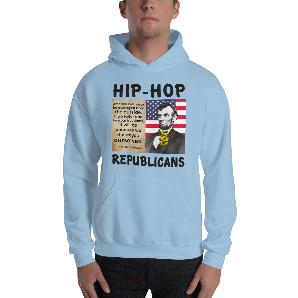 Abraham Lincoln Hip-Hop Republicans Hoodie