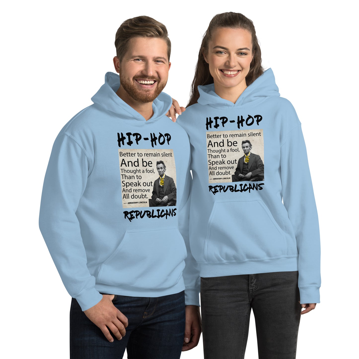 Abraham Lincoln Hip-Hop Republicans Hoodie