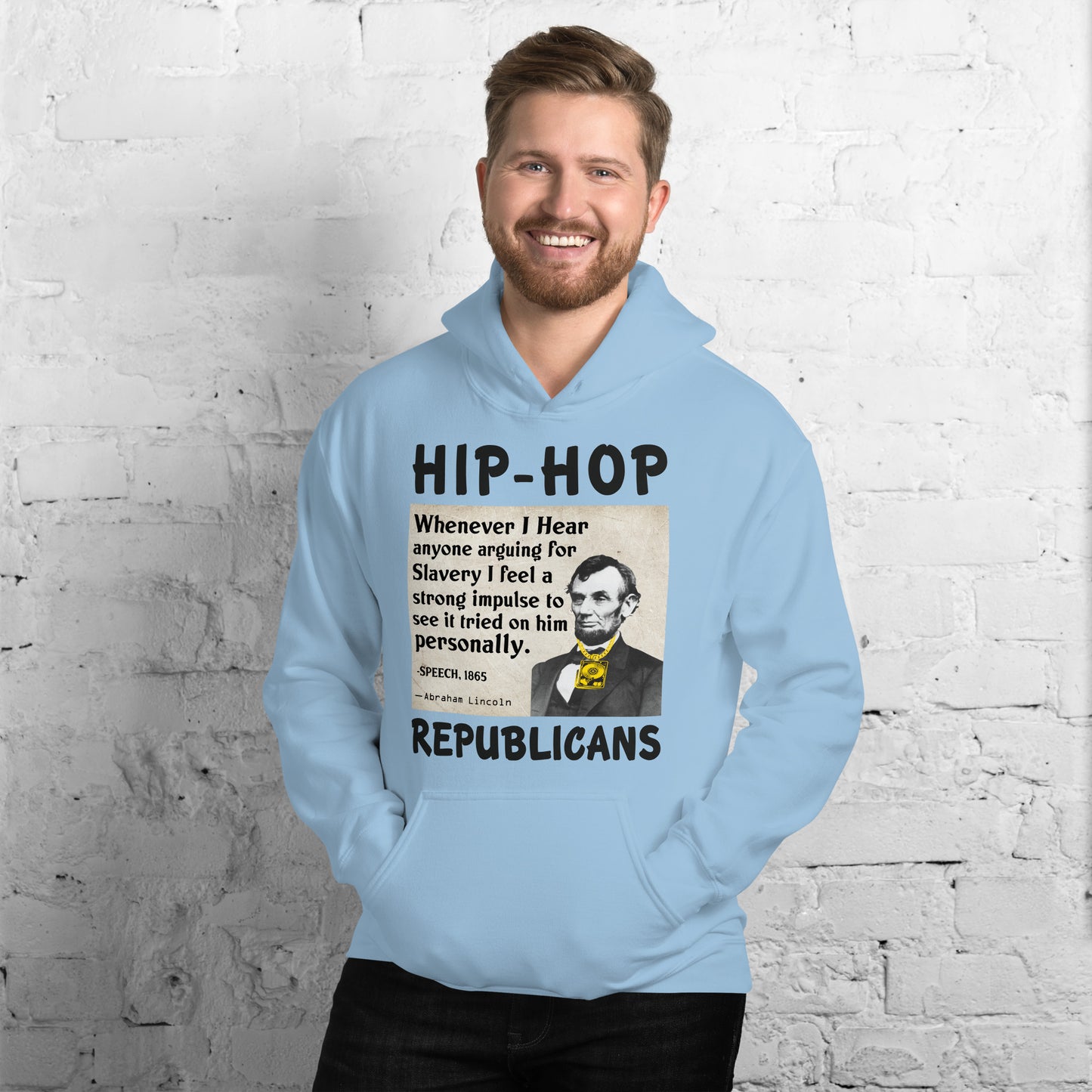 Abraham Lincoln Hip-Hop Republicans Hoodie