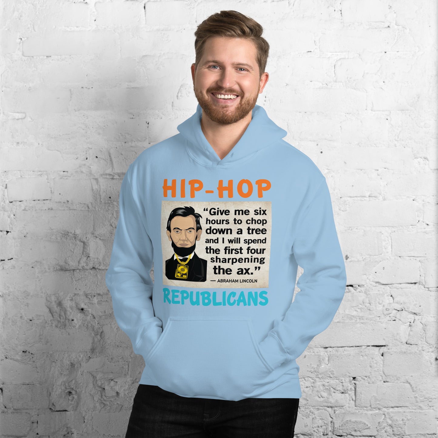 Abraham Lincoln Hip-Hop Republicans Hoodie