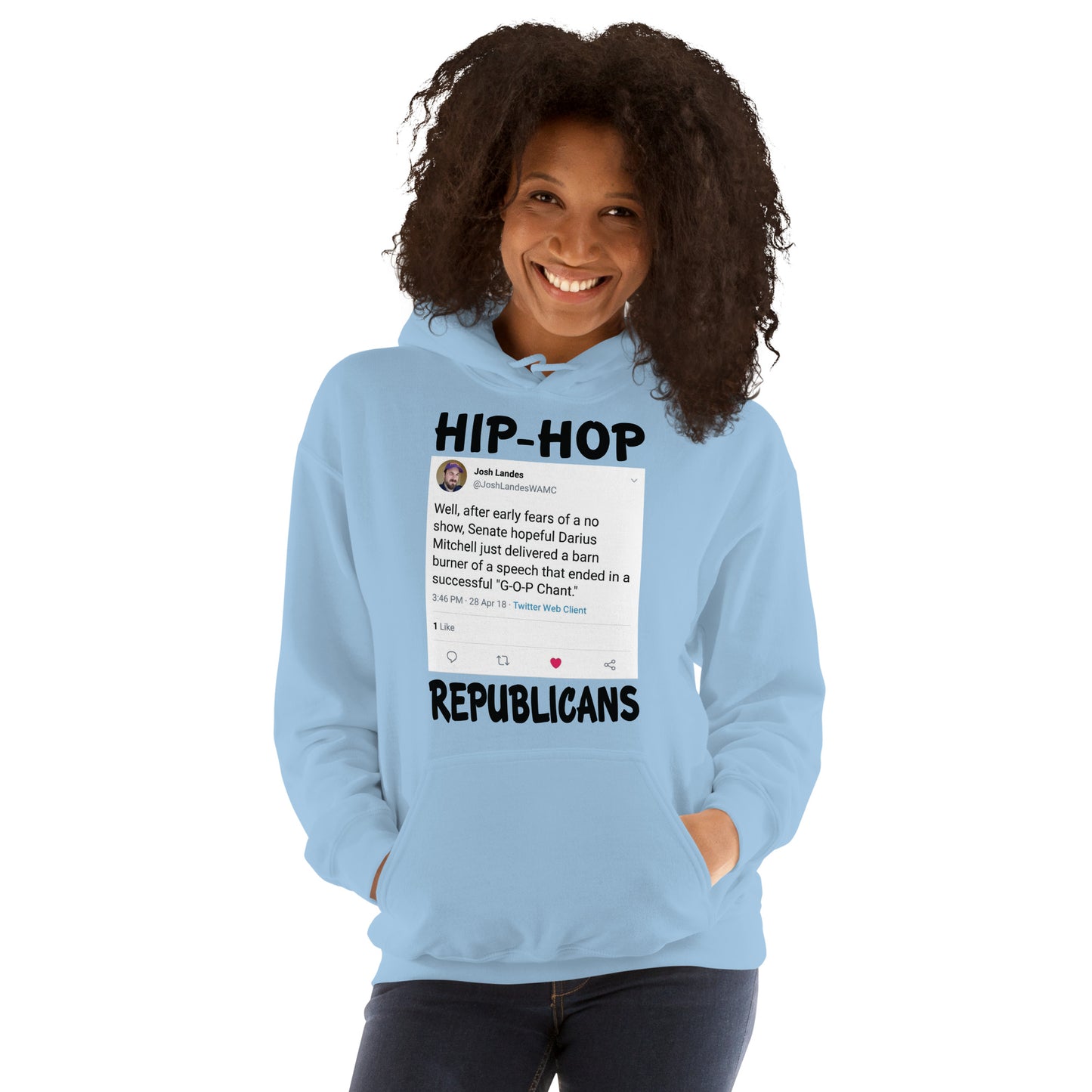 Josh Landes Tweet Hip-Hop Republicans Hoodie