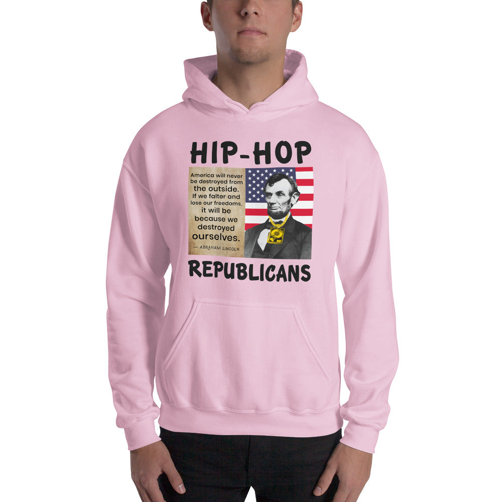 Abraham Lincoln Hip-Hop Republicans Hoodie