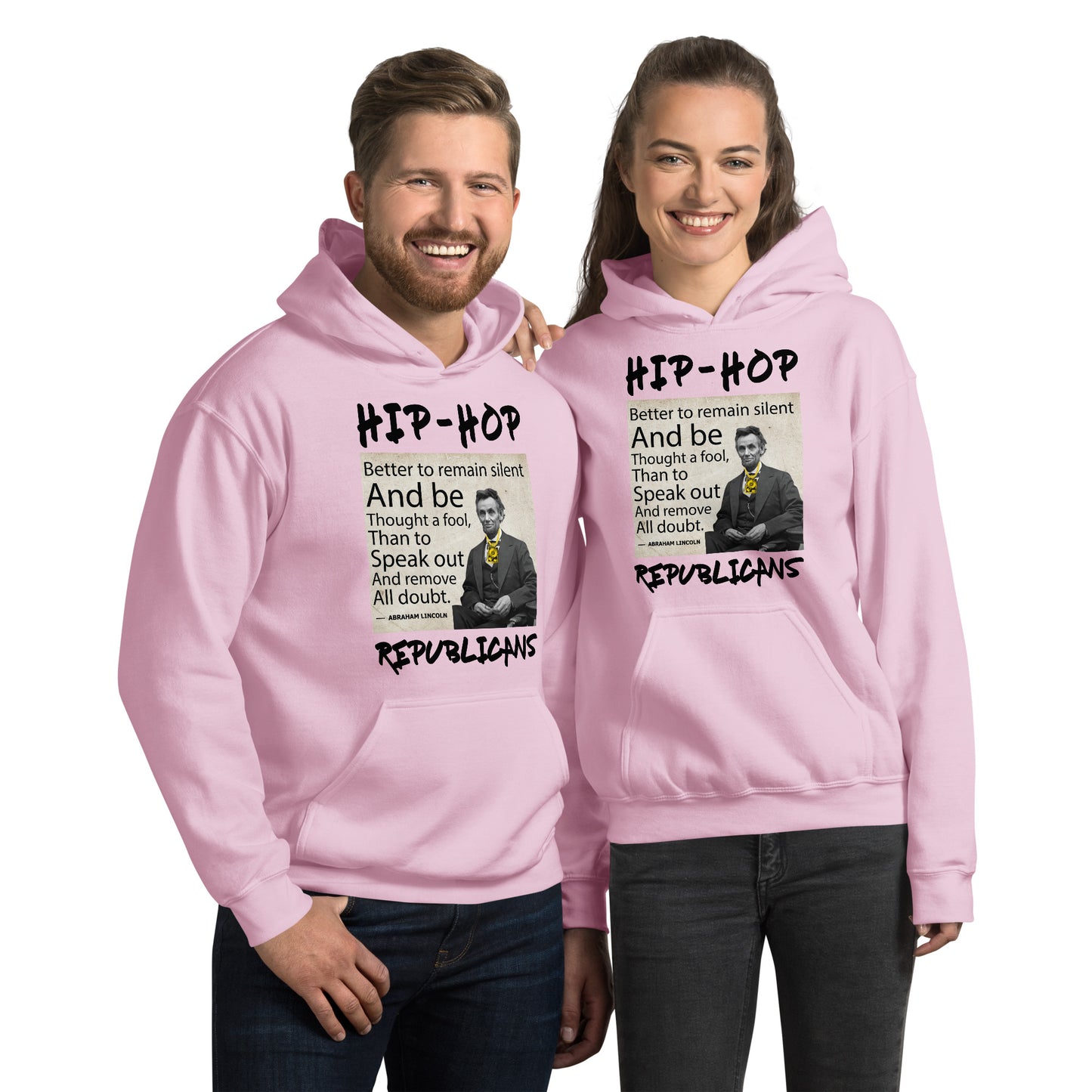 Abraham Lincoln Hip-Hop Republicans Hoodie