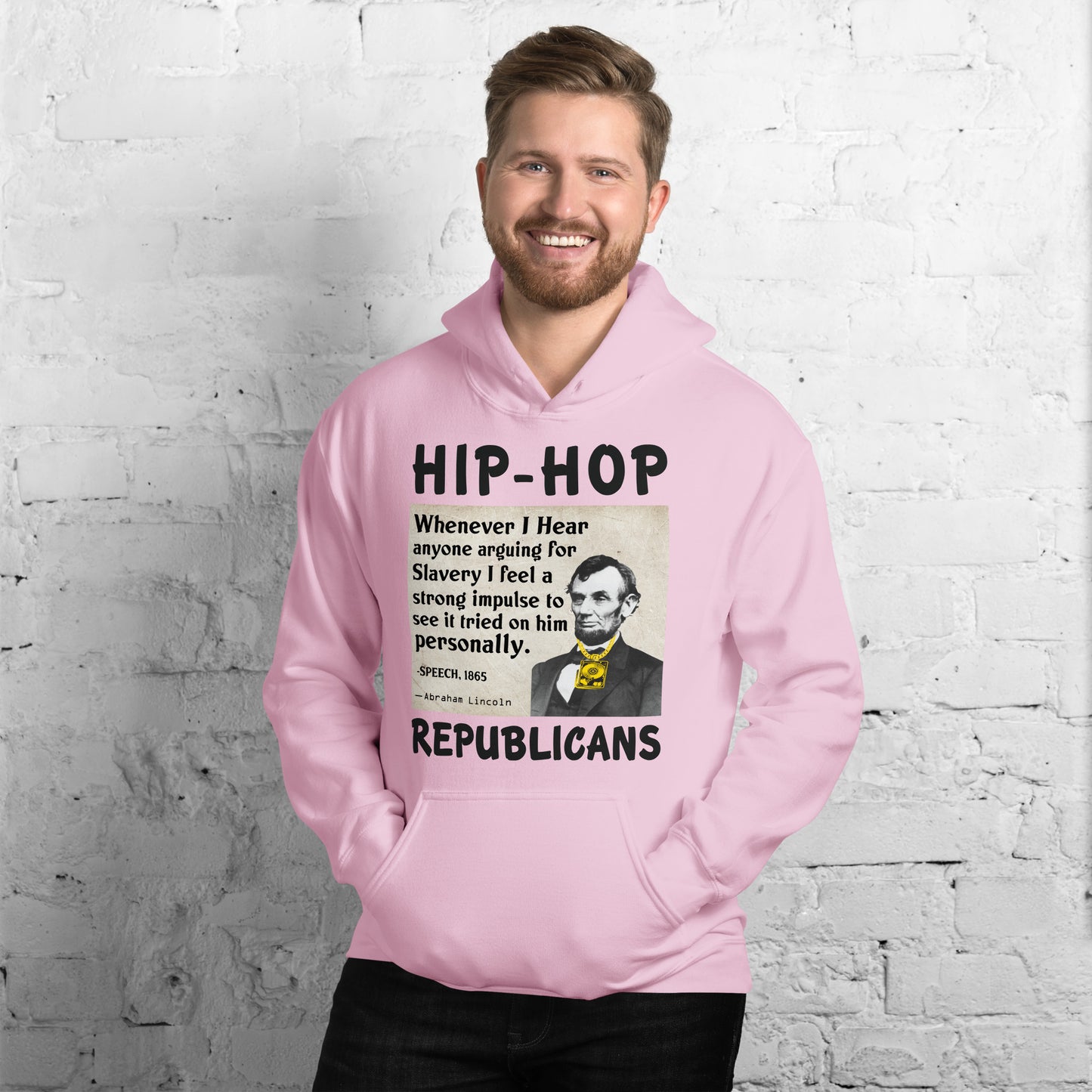 Abraham Lincoln Hip-Hop Republicans Hoodie