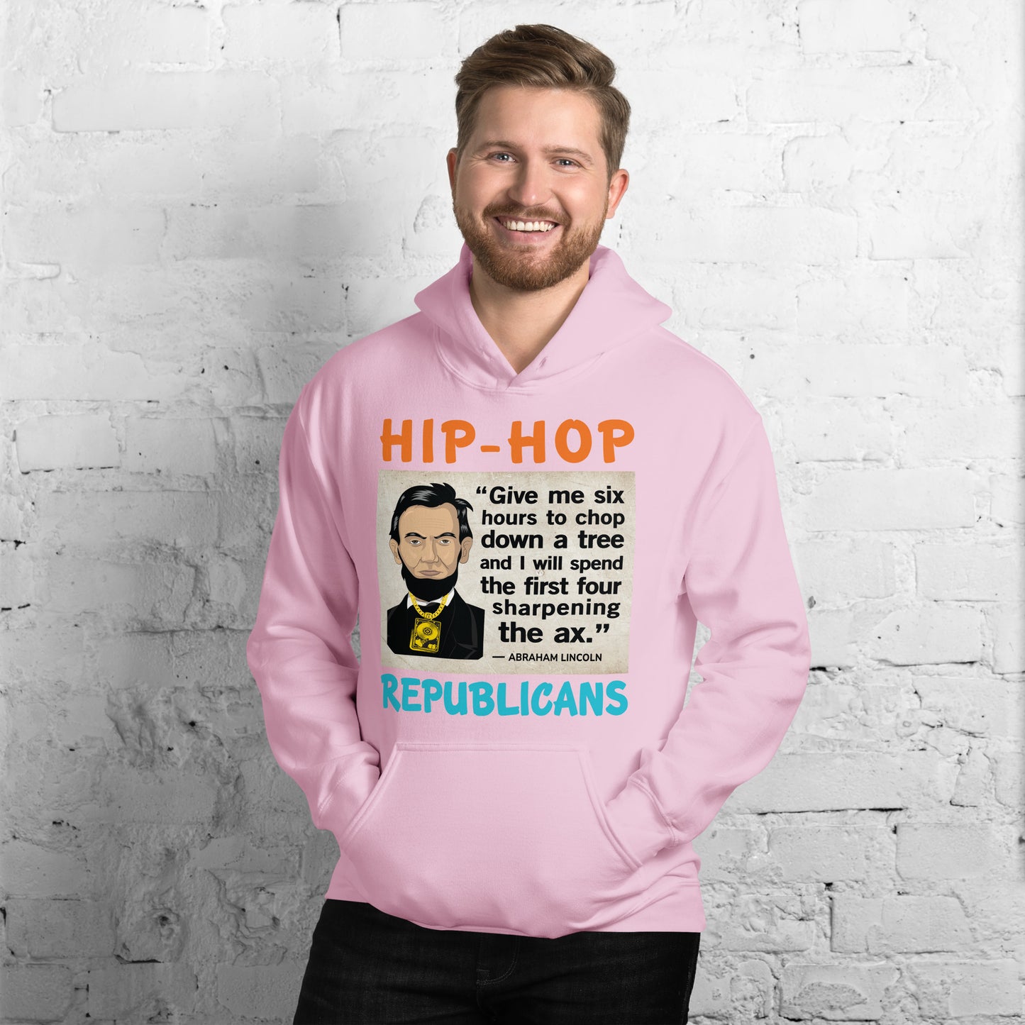 Abraham Lincoln Hip-Hop Republicans Hoodie