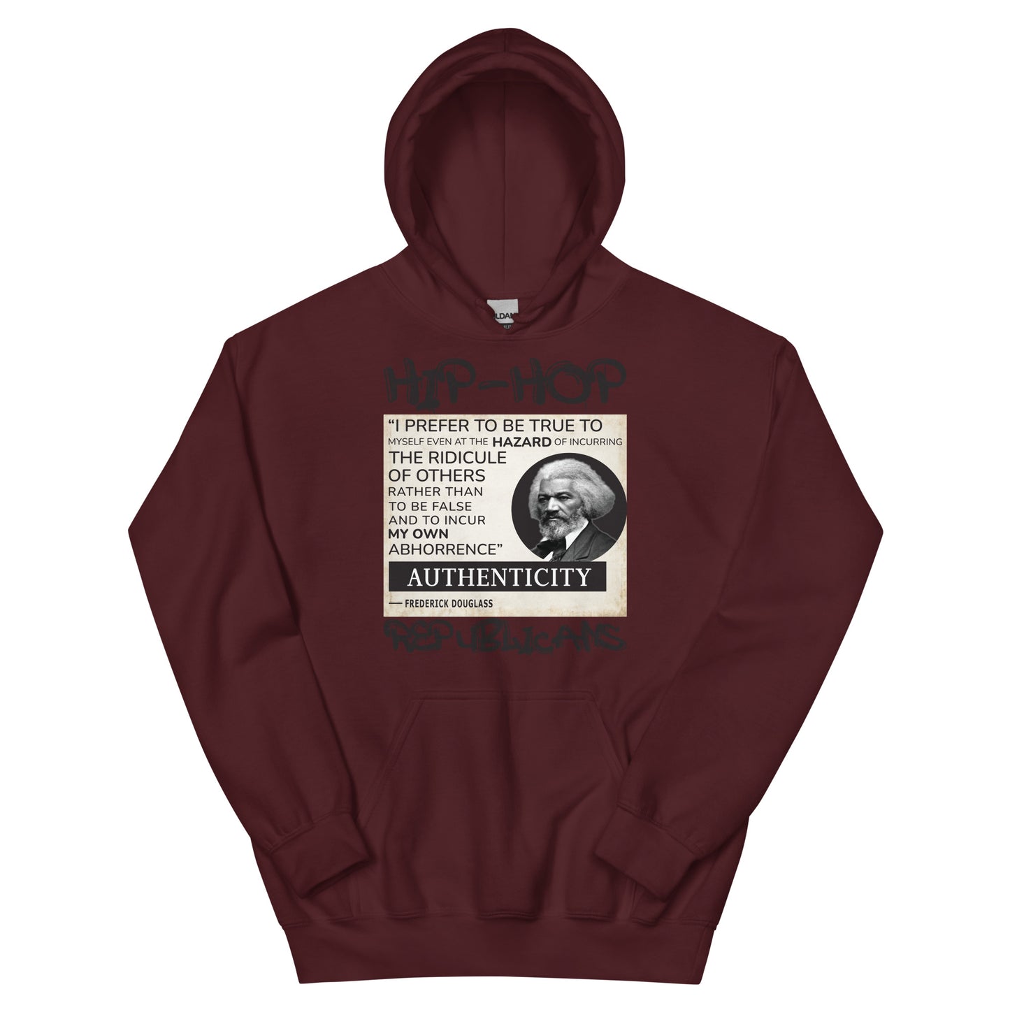 Frederick Douglass Hip Hop Republicans Hoodie Design