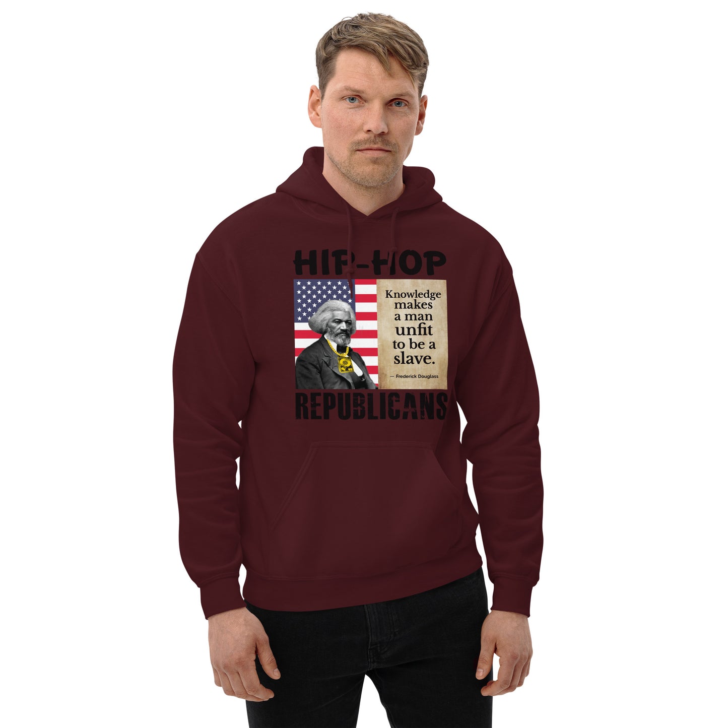 Frederick Douglass Hip-Hop Republicans Hoodie