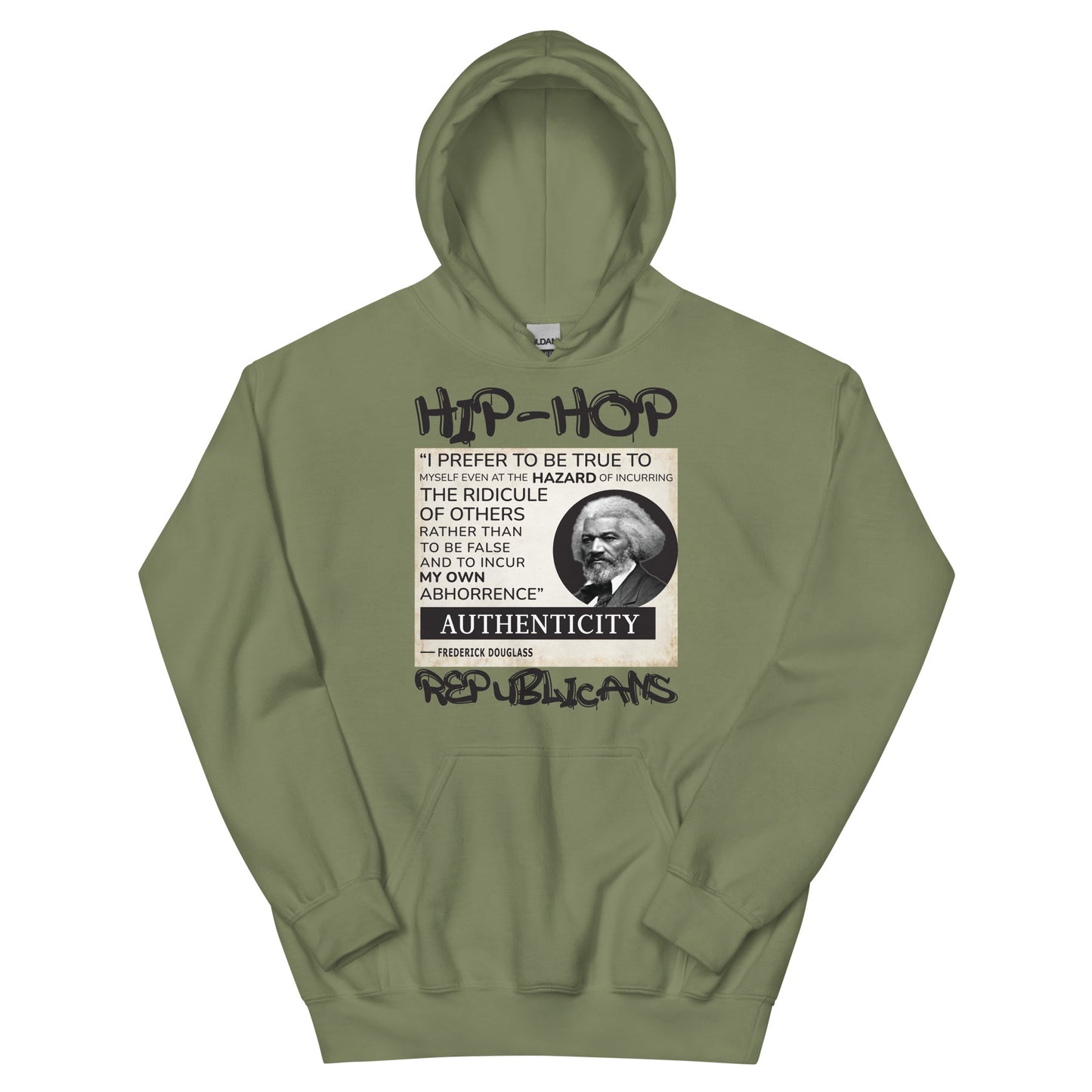 Frederick Douglass Hip Hop Republicans Hoodie Design