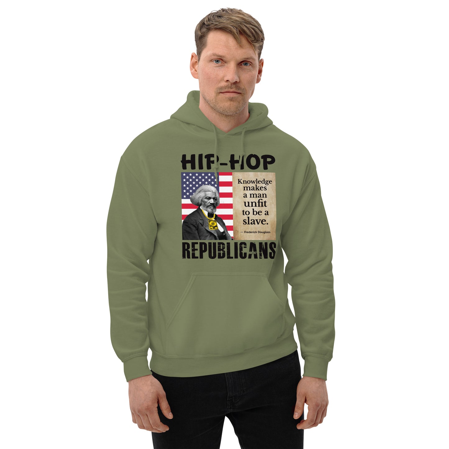 Frederick Douglass Hip-Hop Republicans Hoodie