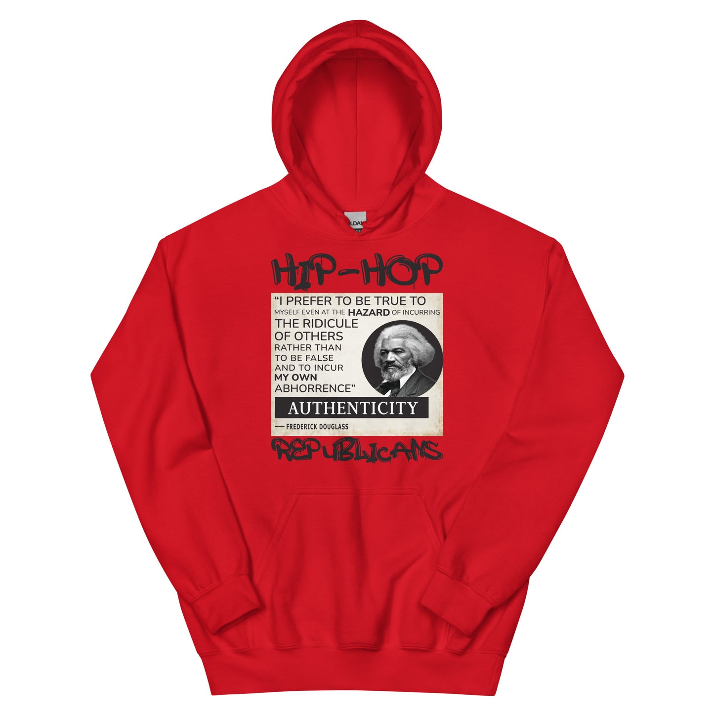 Frederick Douglass Hip Hop Republicans Hoodie Design