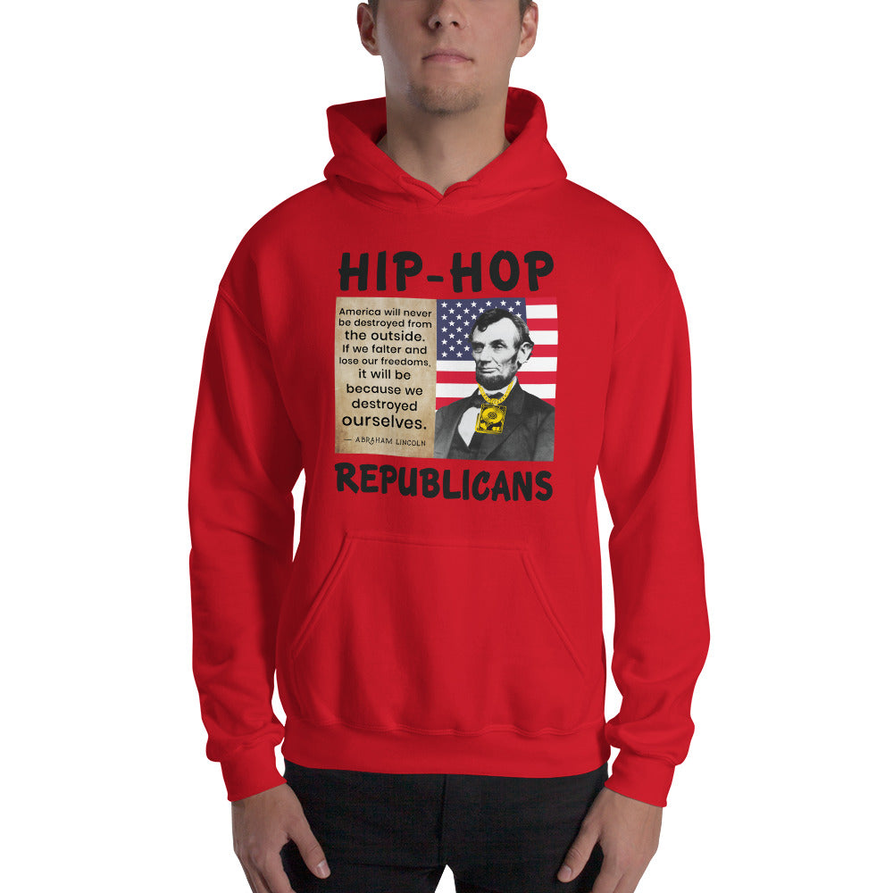 Abraham Lincoln Hip-Hop Republicans Hoodie