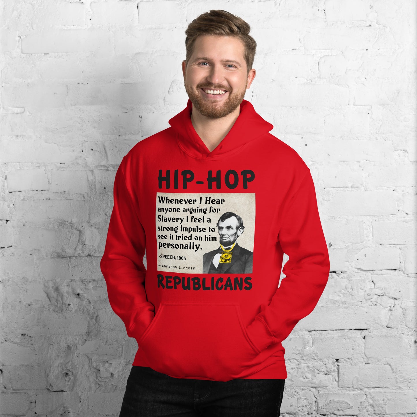Abraham Lincoln Hip-Hop Republicans Hoodie