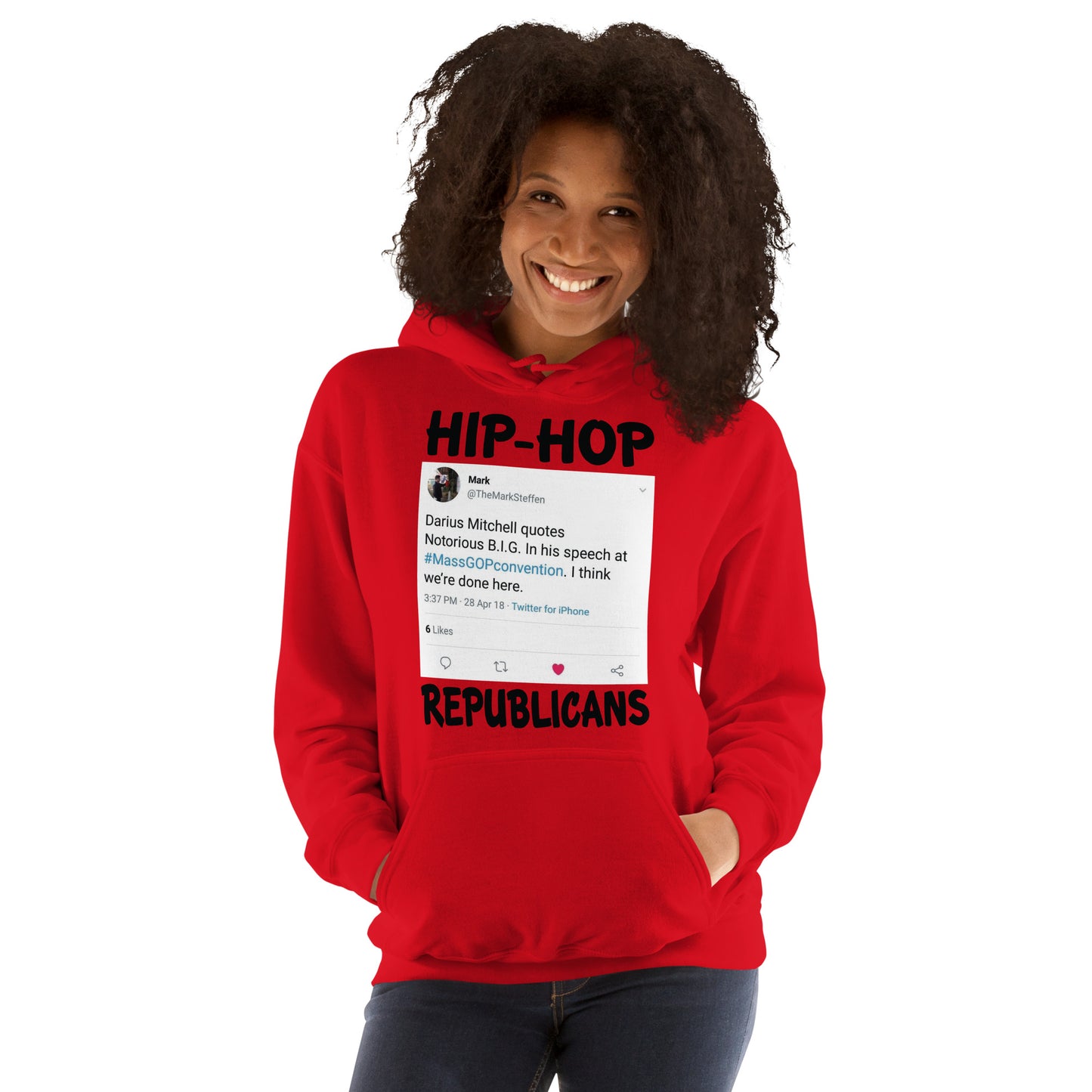Mark Tweet Hip-Hop Republicans Hoodie