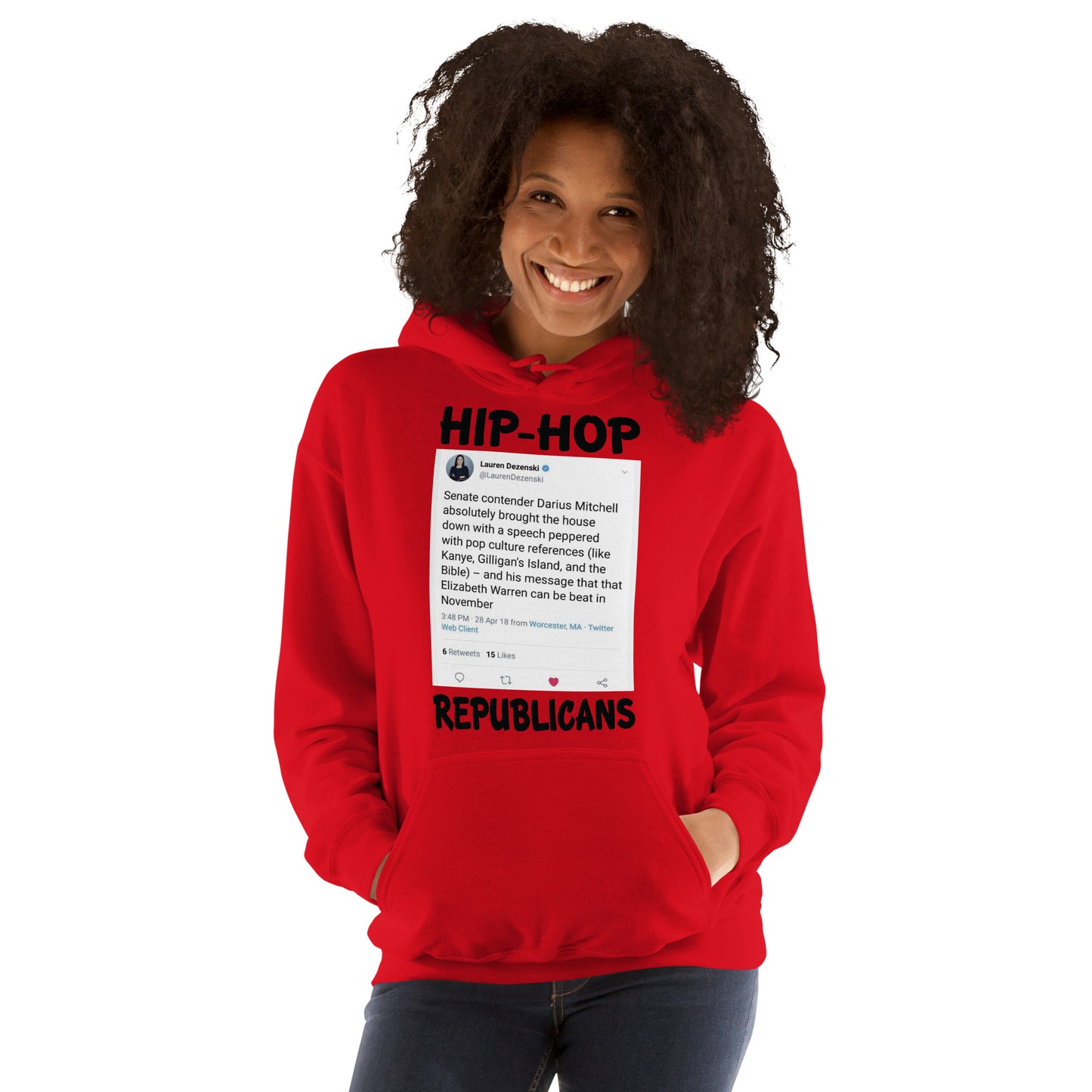 Lauren Dezenski Tweet Hip-Hop Republicans Hoodie