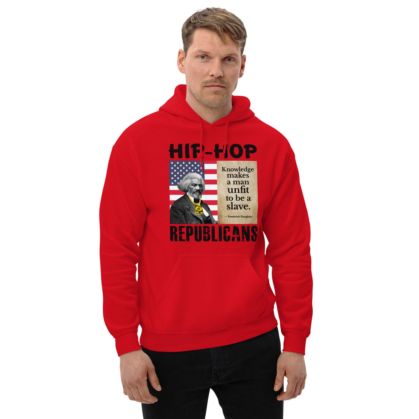 Frederick Douglass Hip-Hop Republicans Hoodie