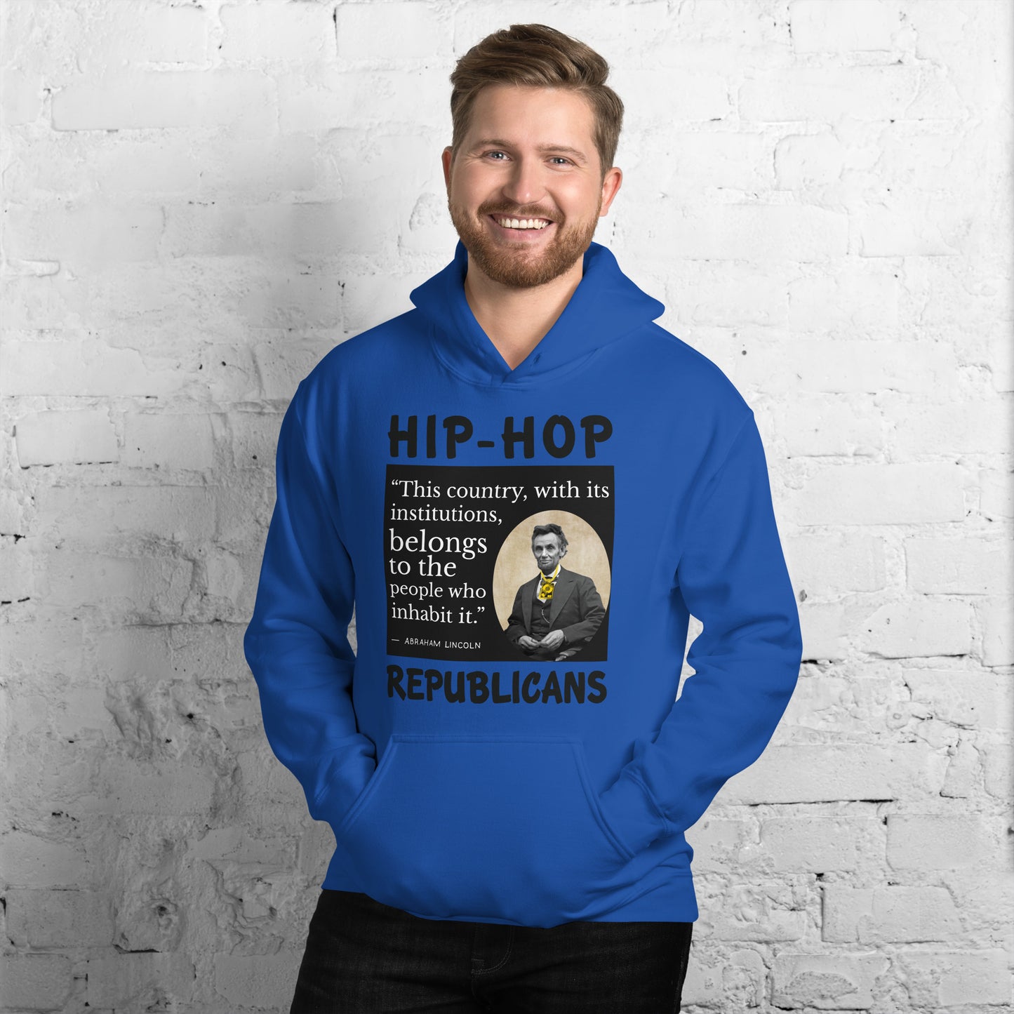 Abraham Lincoln Hip-Hop Republicans Hoodie
