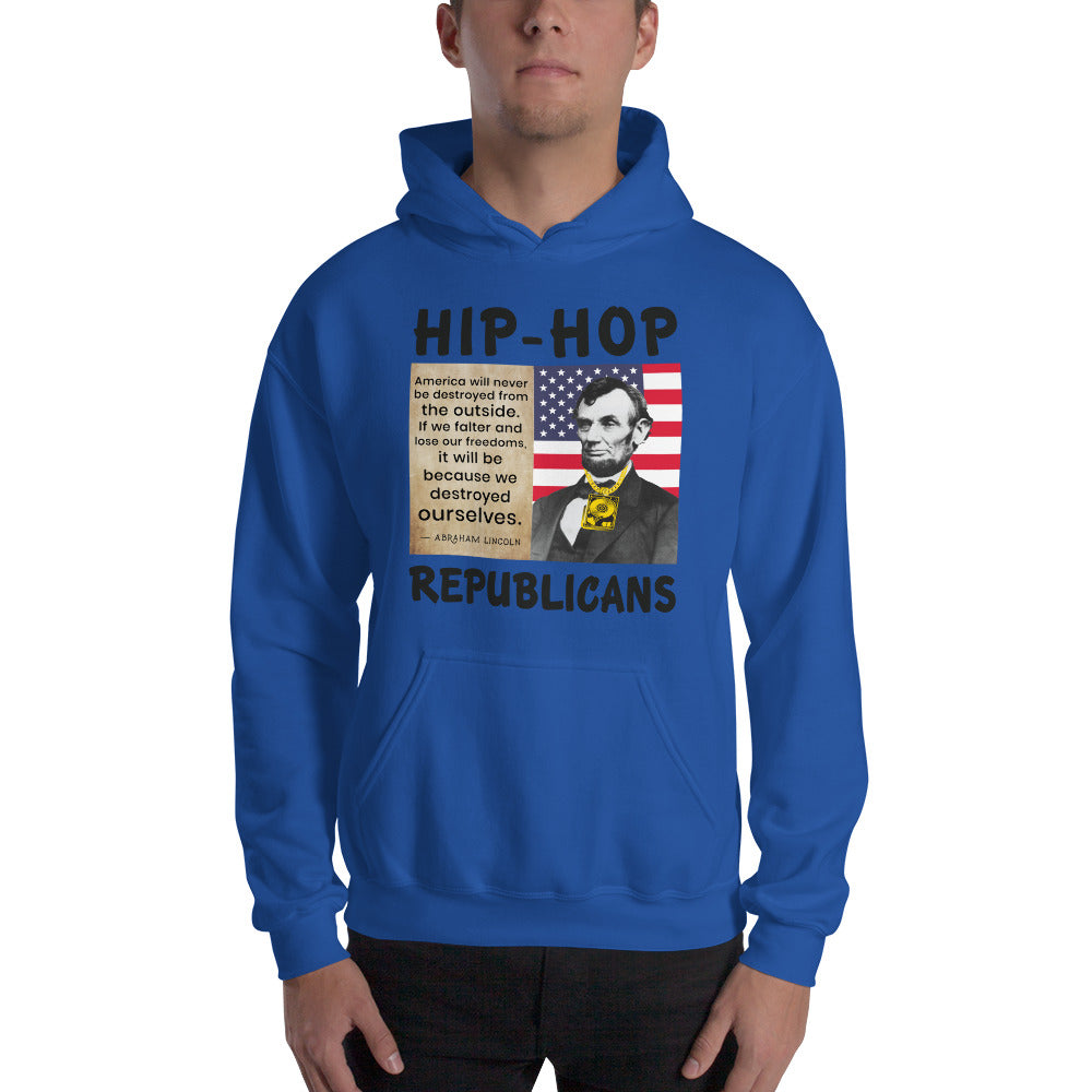 Abraham Lincoln Hip-Hop Republicans Hoodie
