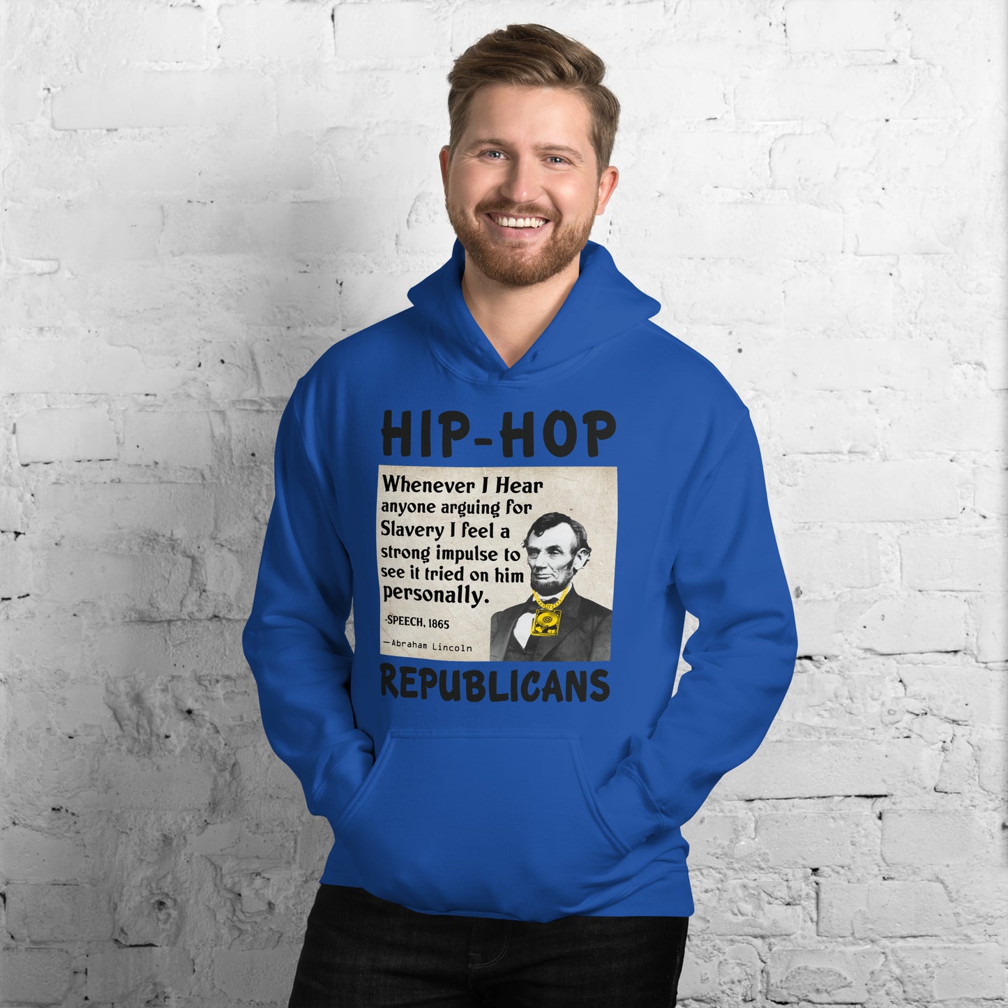 Abraham Lincoln Hip-Hop Republicans Hoodie