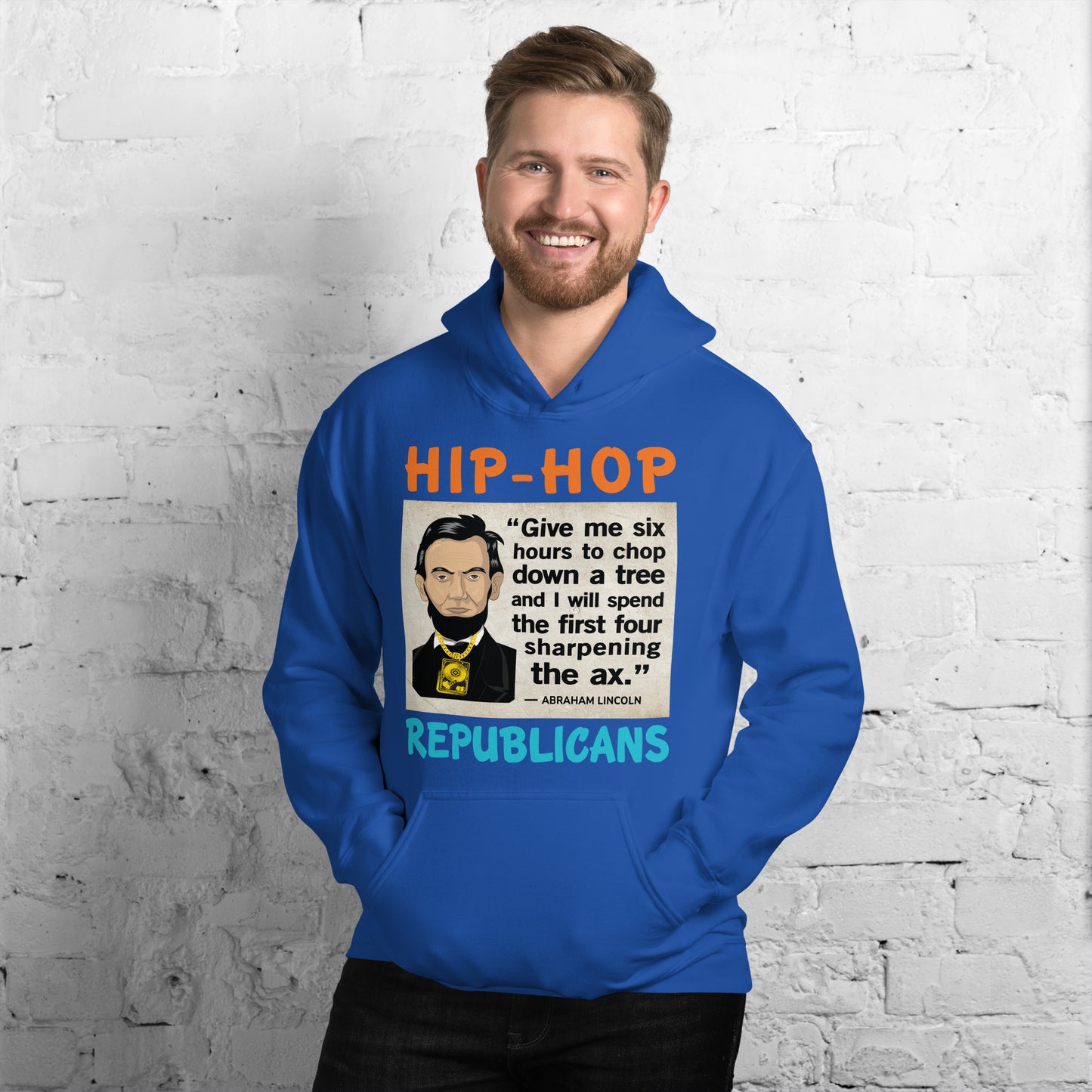 Abraham Lincoln Hip-Hop Republicans Hoodie