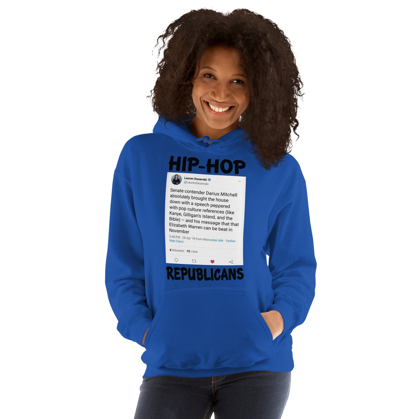 Lauren Dezenski Tweet Hip-Hop Republicans Hoodie